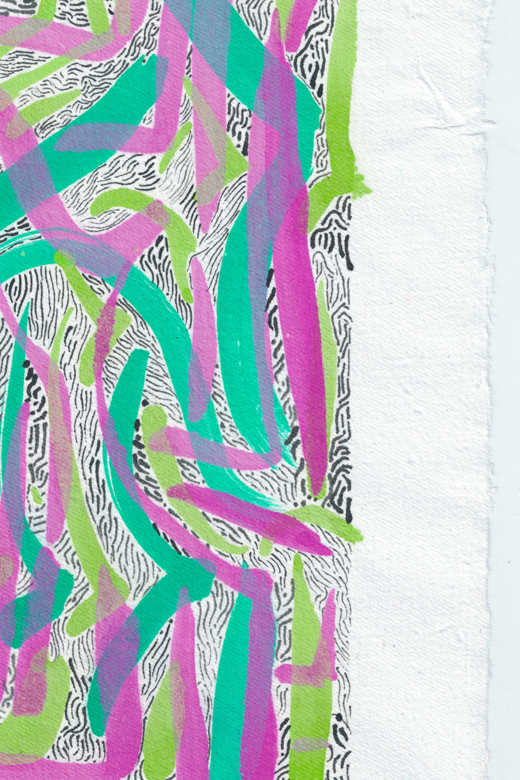 Juliette Charigny, Lumbricina n°6, peinture - Galerie de vente et d’achat d’art contemporain en ligne Artalistic