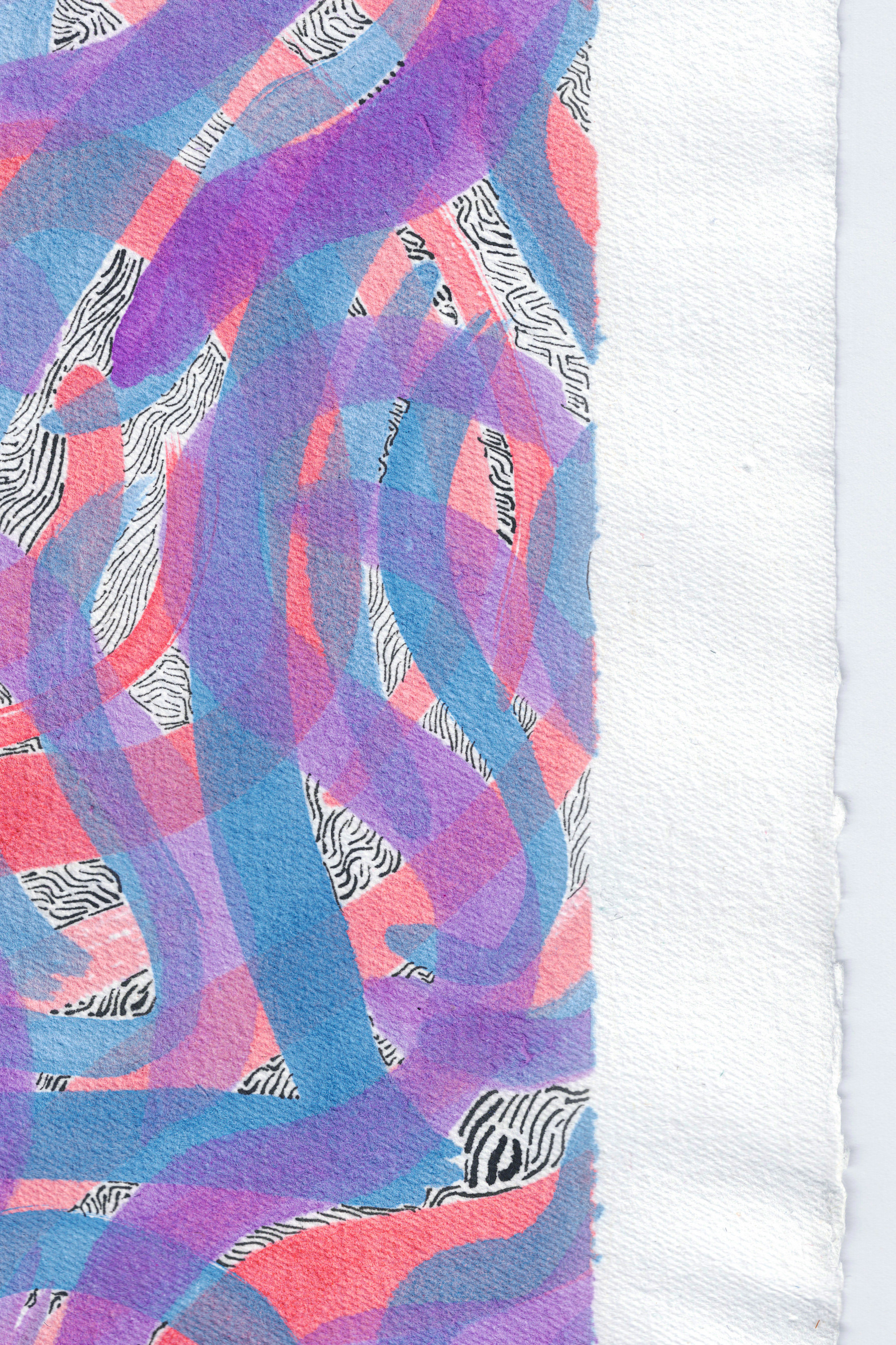 Juliette Charigny, Lumbricina n°2 , peinture - Galerie de vente et d’achat d’art contemporain en ligne Artalistic