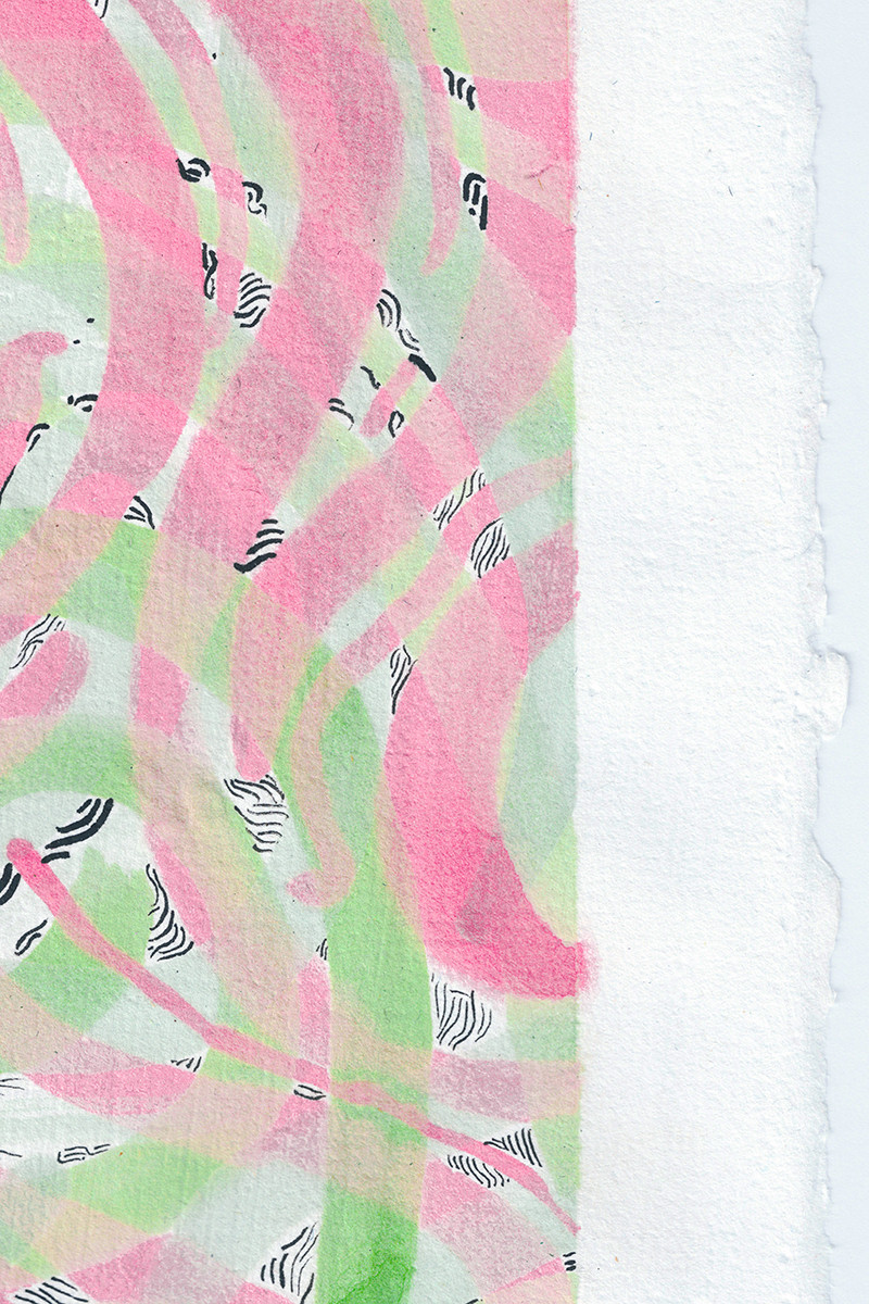 Juliette Charigny, Lumbricina n°4, peinture - Galerie de vente et d’achat d’art contemporain en ligne Artalistic