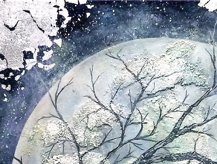 Anne Robin, Luna, peinture - Galerie de vente et d’achat d’art contemporain en ligne Artalistic