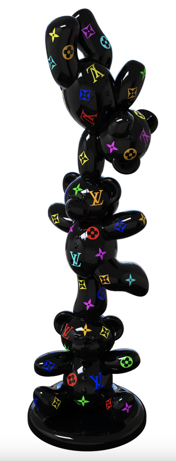 Gacko, Ours trio, sculpture - Galerie de vente et d’achat d’art contemporain en ligne Artalistic