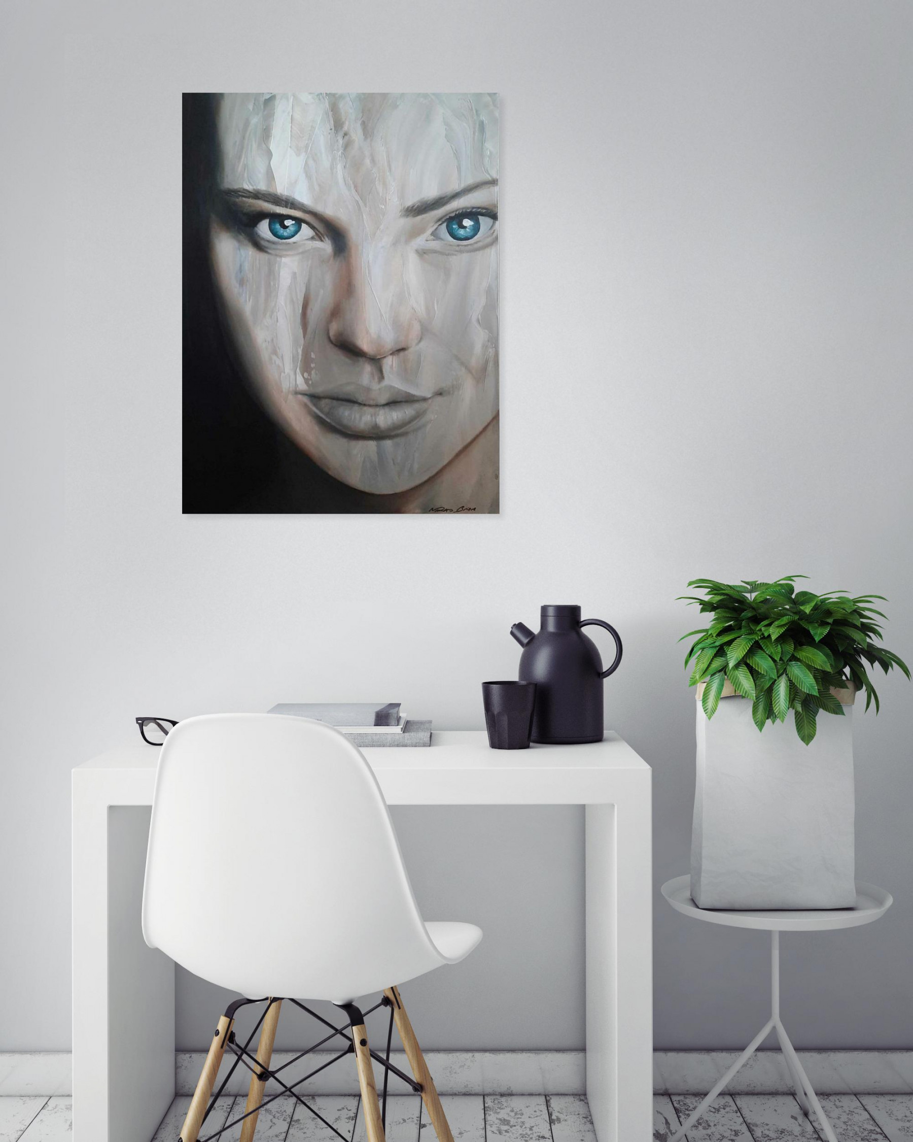 Nicolas Briere, Oeuvre n°19, peinture - Galerie de vente et d’achat d’art contemporain en ligne Artalistic