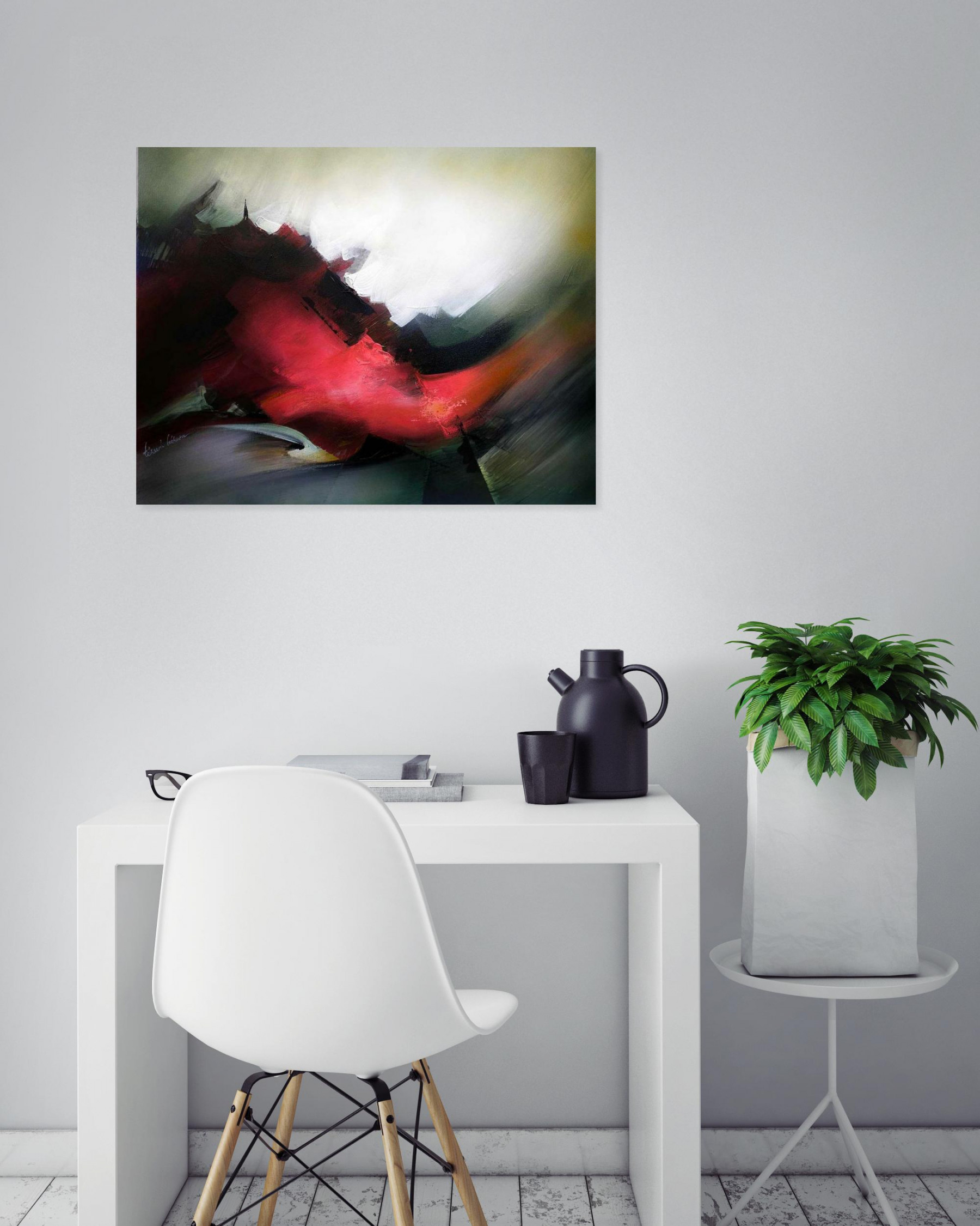 Tenurb-Géneau, Composition 629, peinture - Galerie de vente et d’achat d’art contemporain en ligne Artalistic