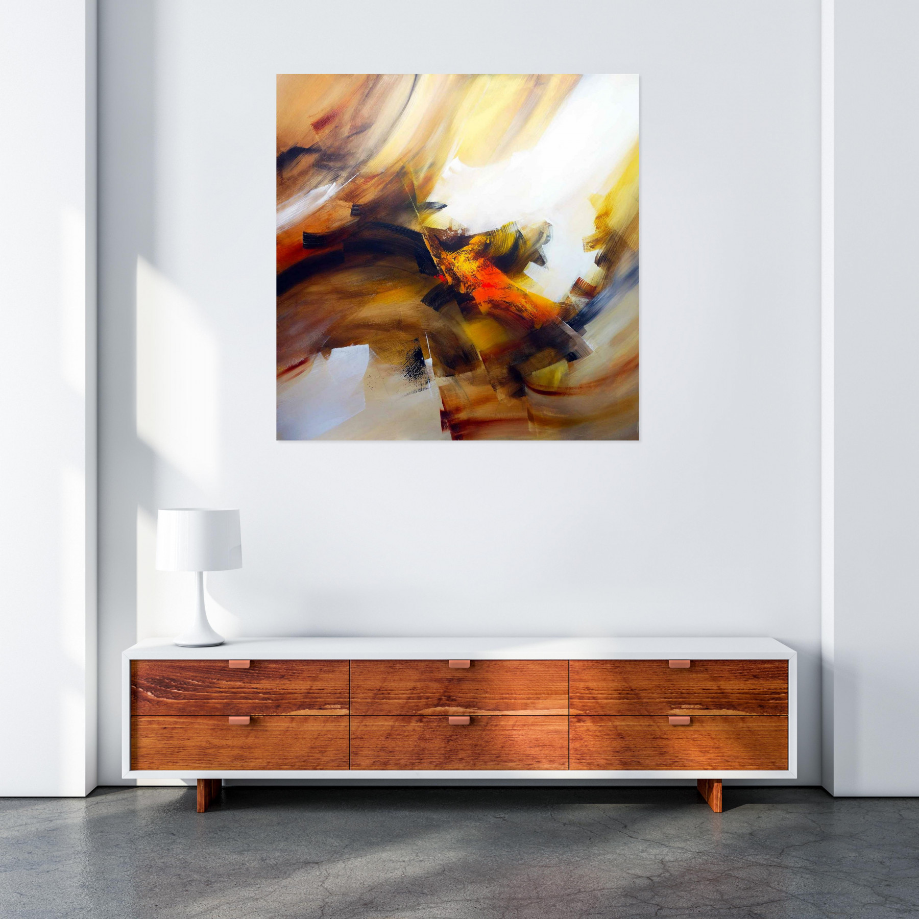 Tenurb-Géneau, Composition 539, peinture - Galerie de vente et d’achat d’art contemporain en ligne Artalistic