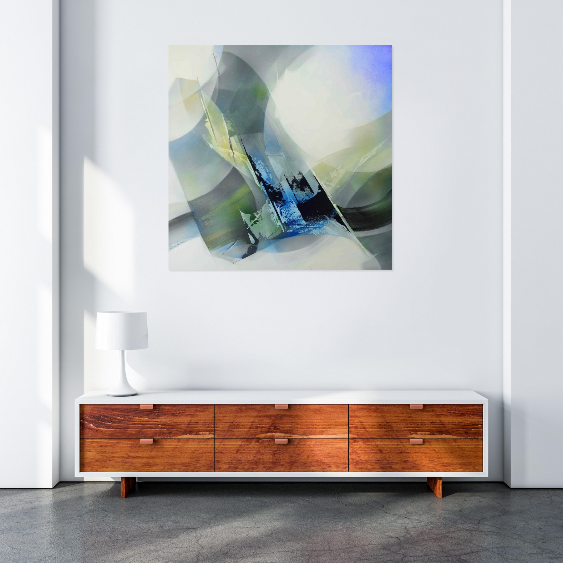 Tenurb-Géneau, Composition 705, peinture - Galerie de vente et d’achat d’art contemporain en ligne Artalistic