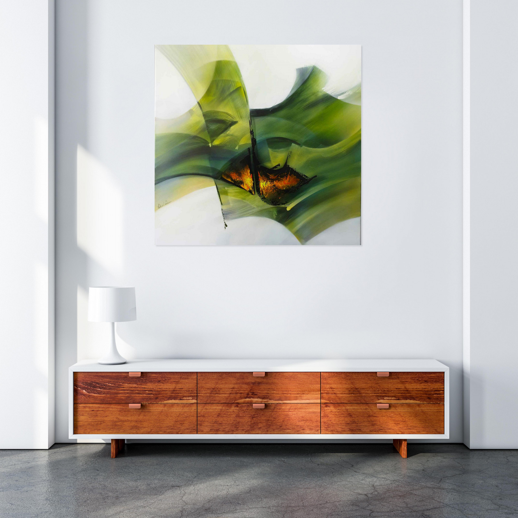 Tenurb-Géneau, Composition 696, peinture - Galerie de vente et d’achat d’art contemporain en ligne Artalistic