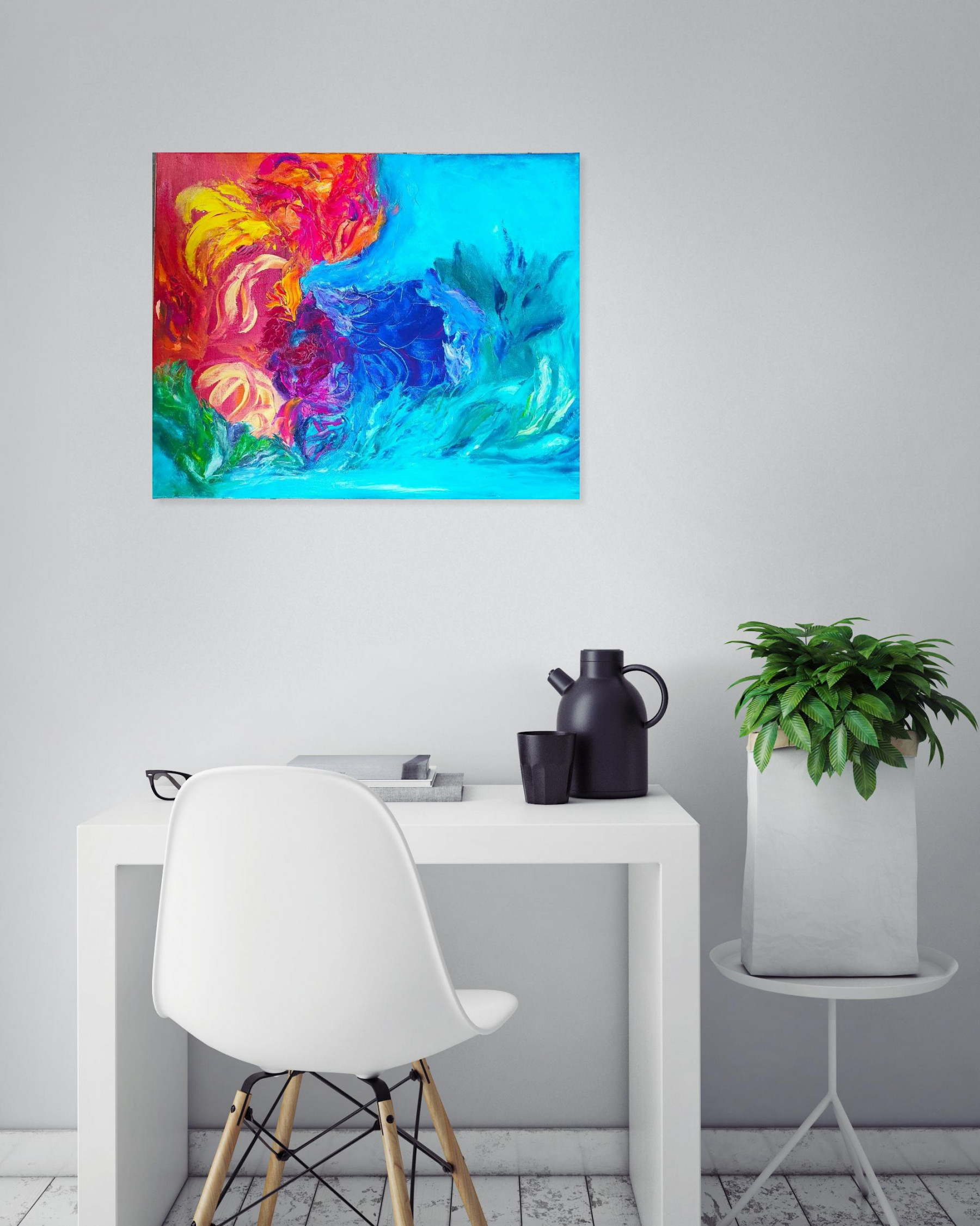 Tissa, Sans titre, peinture - Galerie de vente et d’achat d’art contemporain en ligne Artalistic