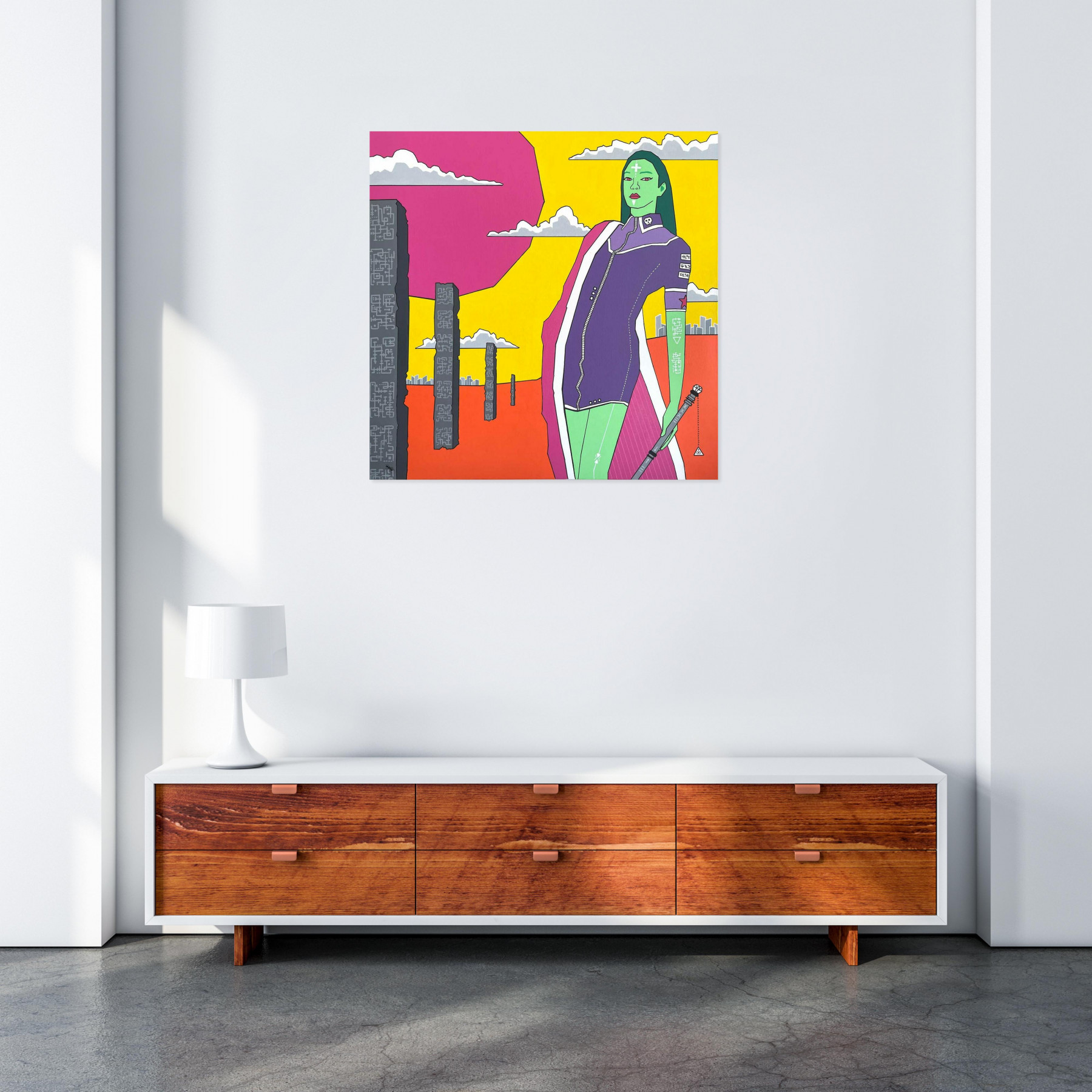 Secam, Archeology, peinture - Galerie de vente et d’achat d’art contemporain en ligne Artalistic