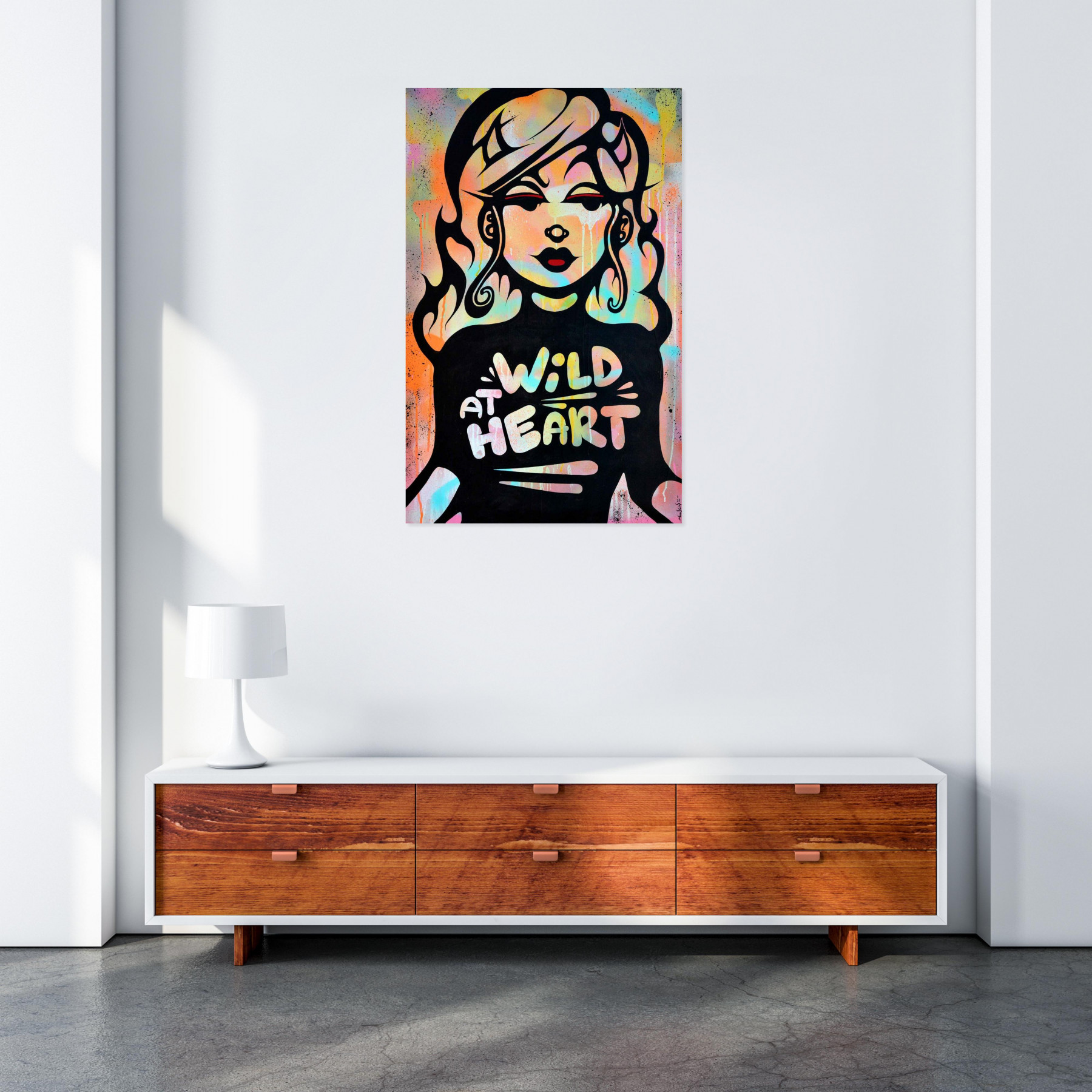 Ewen Gur, Wild at heart, peinture - Galerie de vente et d’achat d’art contemporain en ligne Artalistic