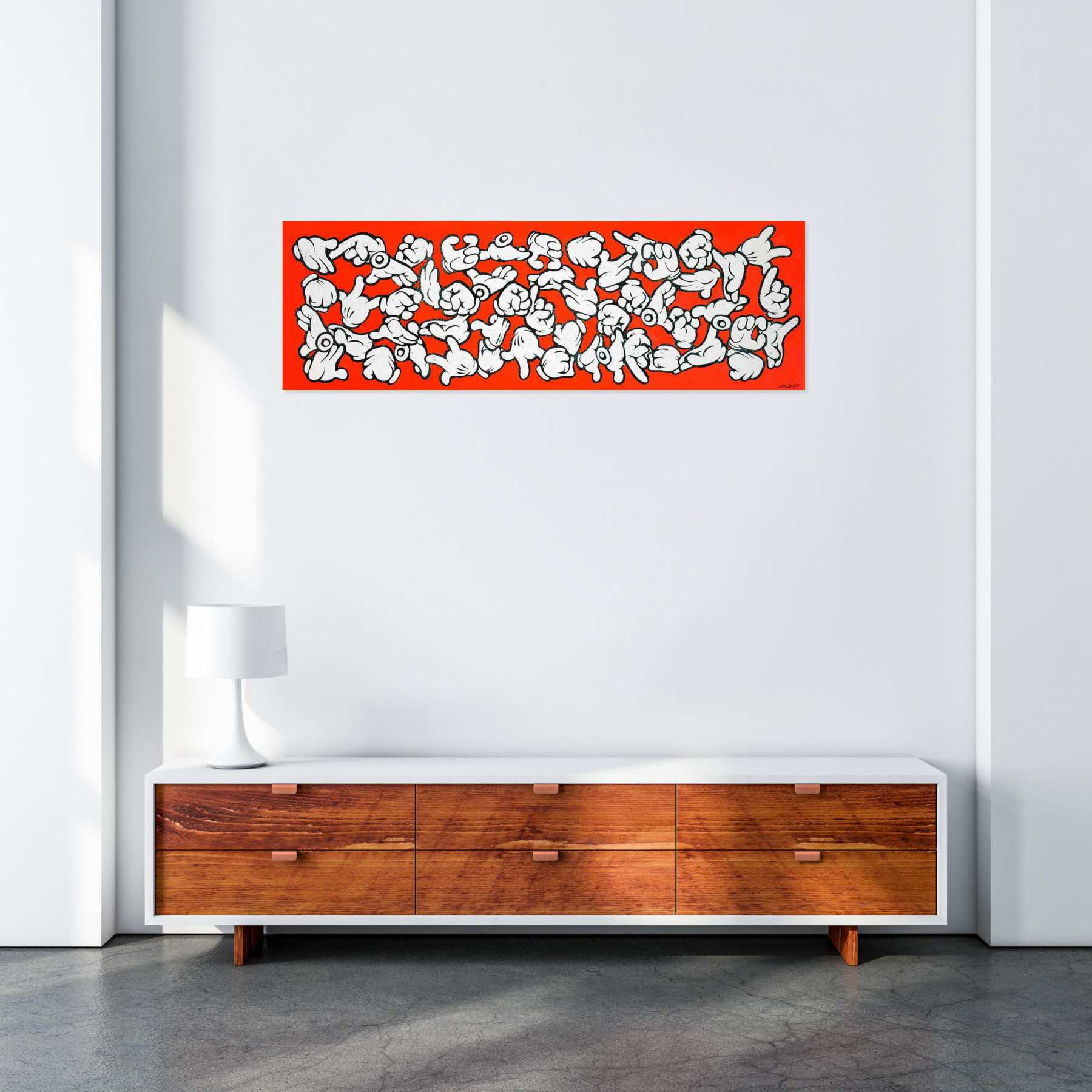 Ewen Gur, Sign language, peinture - Galerie de vente et d’achat d’art contemporain en ligne Artalistic