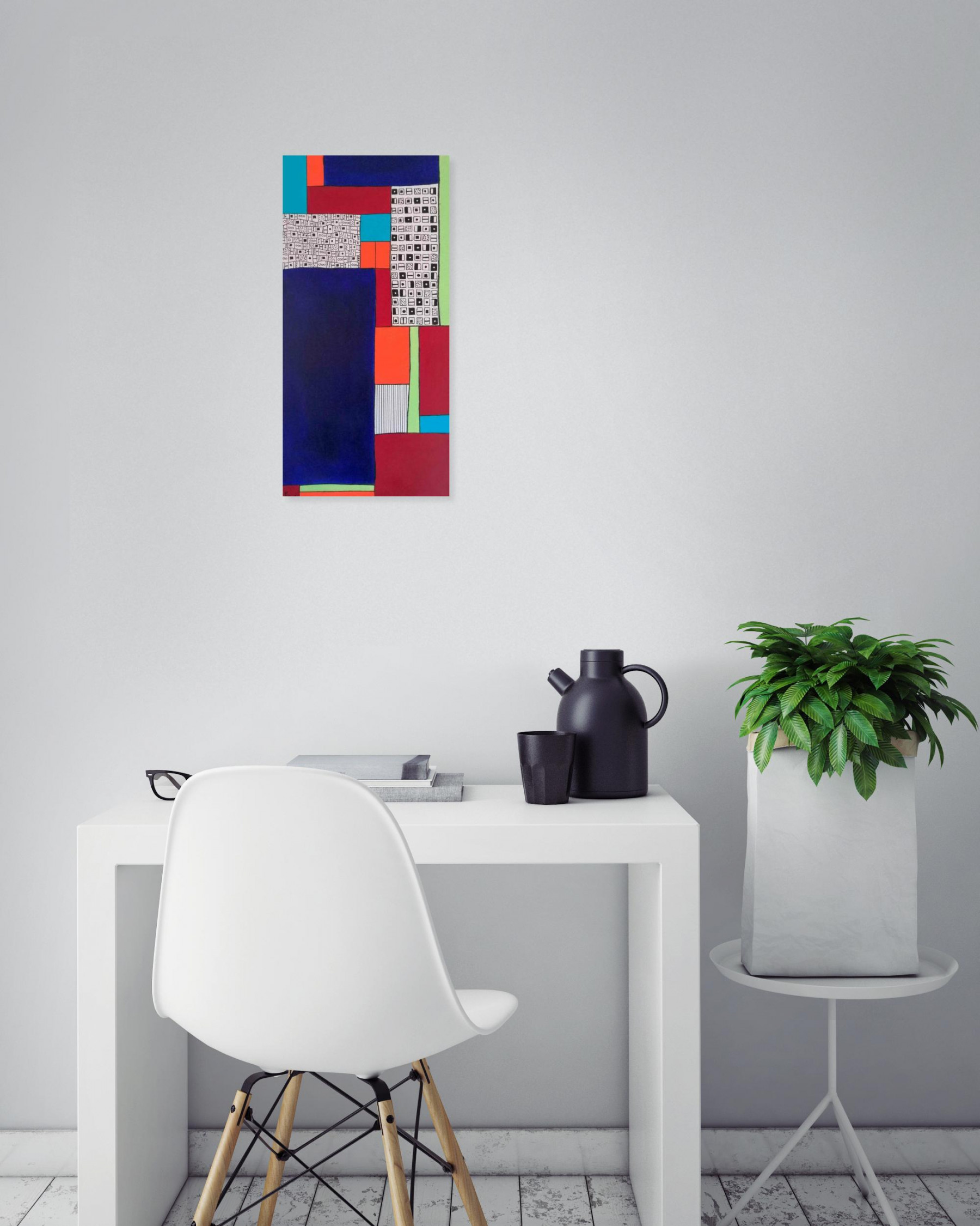 Carole Carpier, Countryside V, peinture - Galerie de vente et d’achat d’art contemporain en ligne Artalistic
