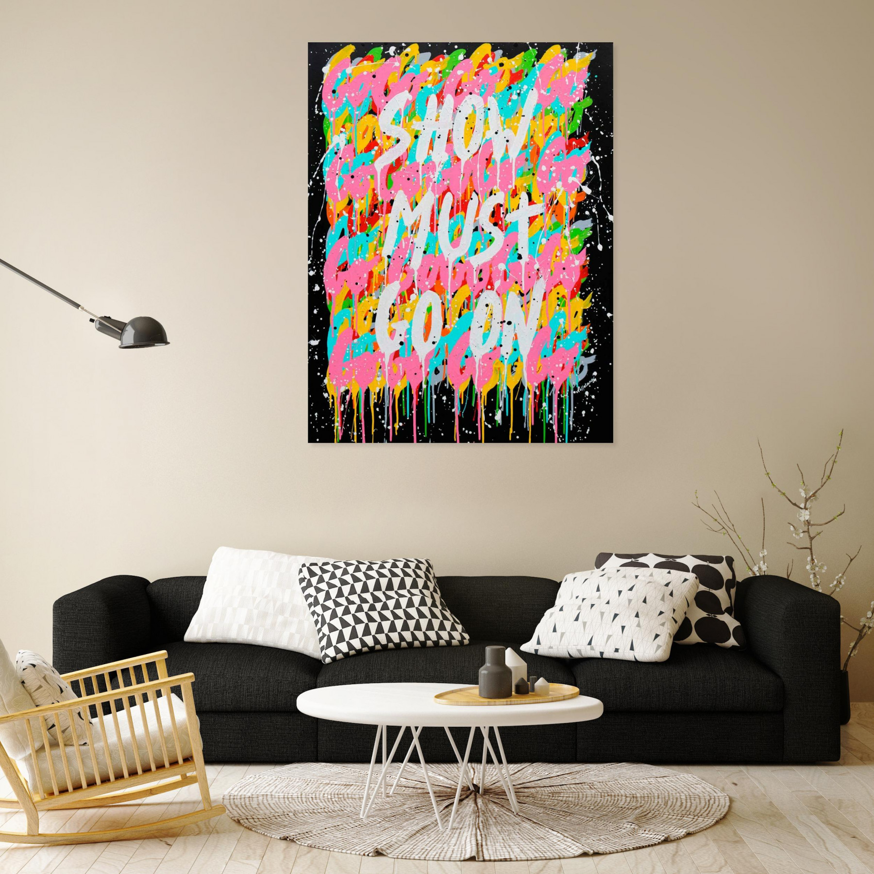 Isabelle Pelletane, Show must go on, peinture - Galerie de vente et d’achat d’art contemporain en ligne Artalistic