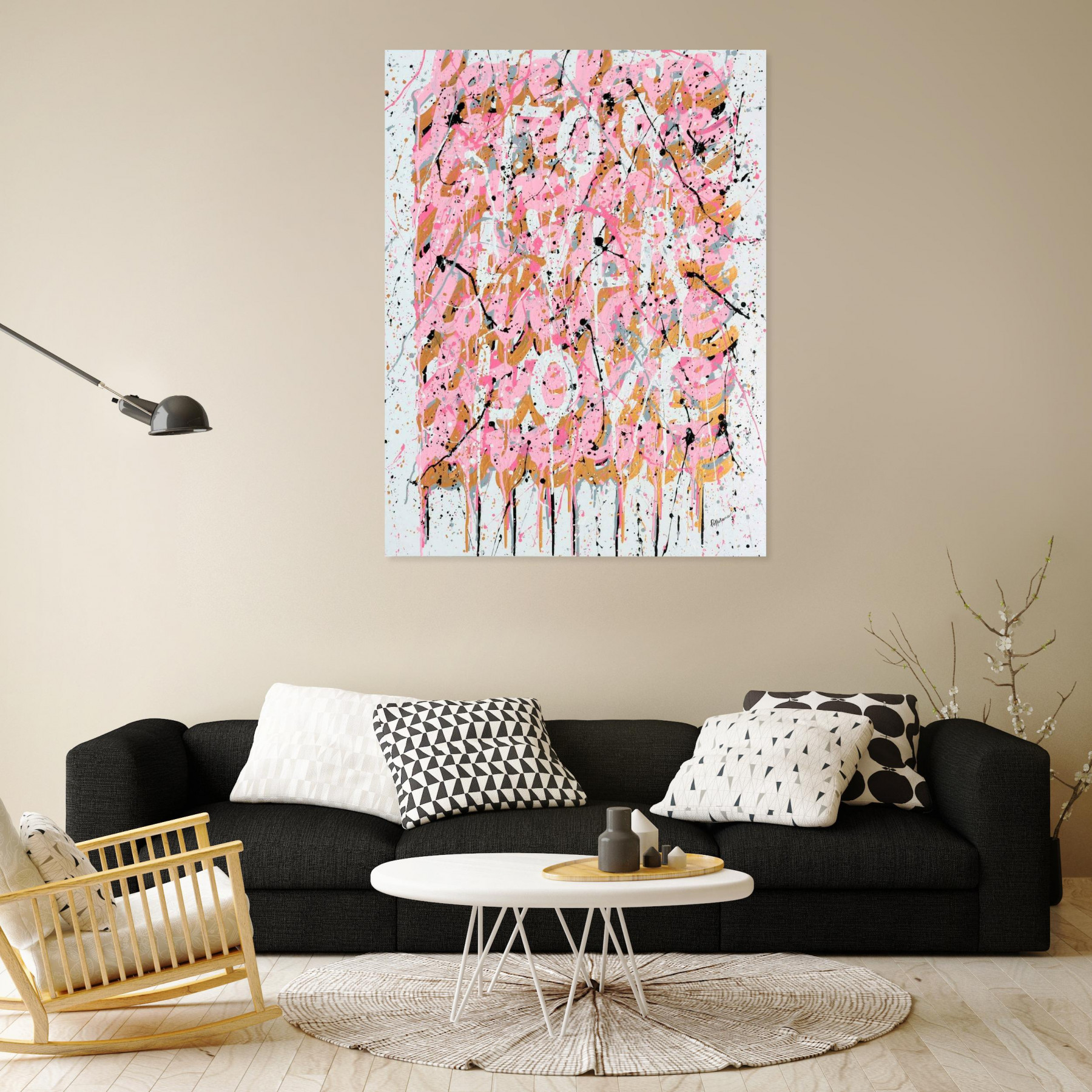 Isabelle Pelletane, For ever love, peinture - Galerie de vente et d’achat d’art contemporain en ligne Artalistic
