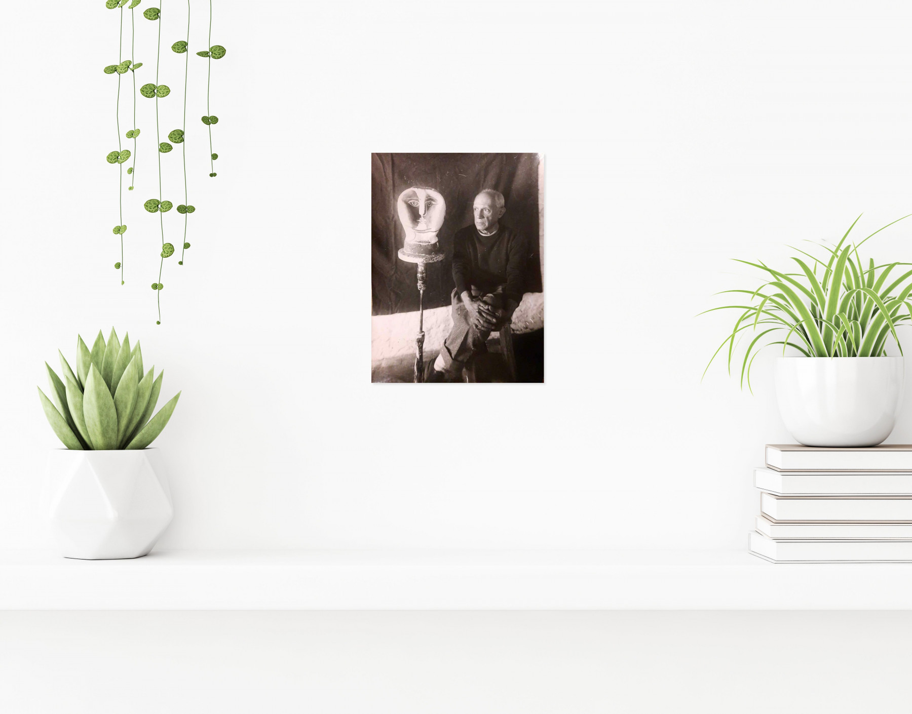 Michel Sima, portrait de Picasso, photo - Galerie de vente et d’achat d’art contemporain en ligne Artalistic