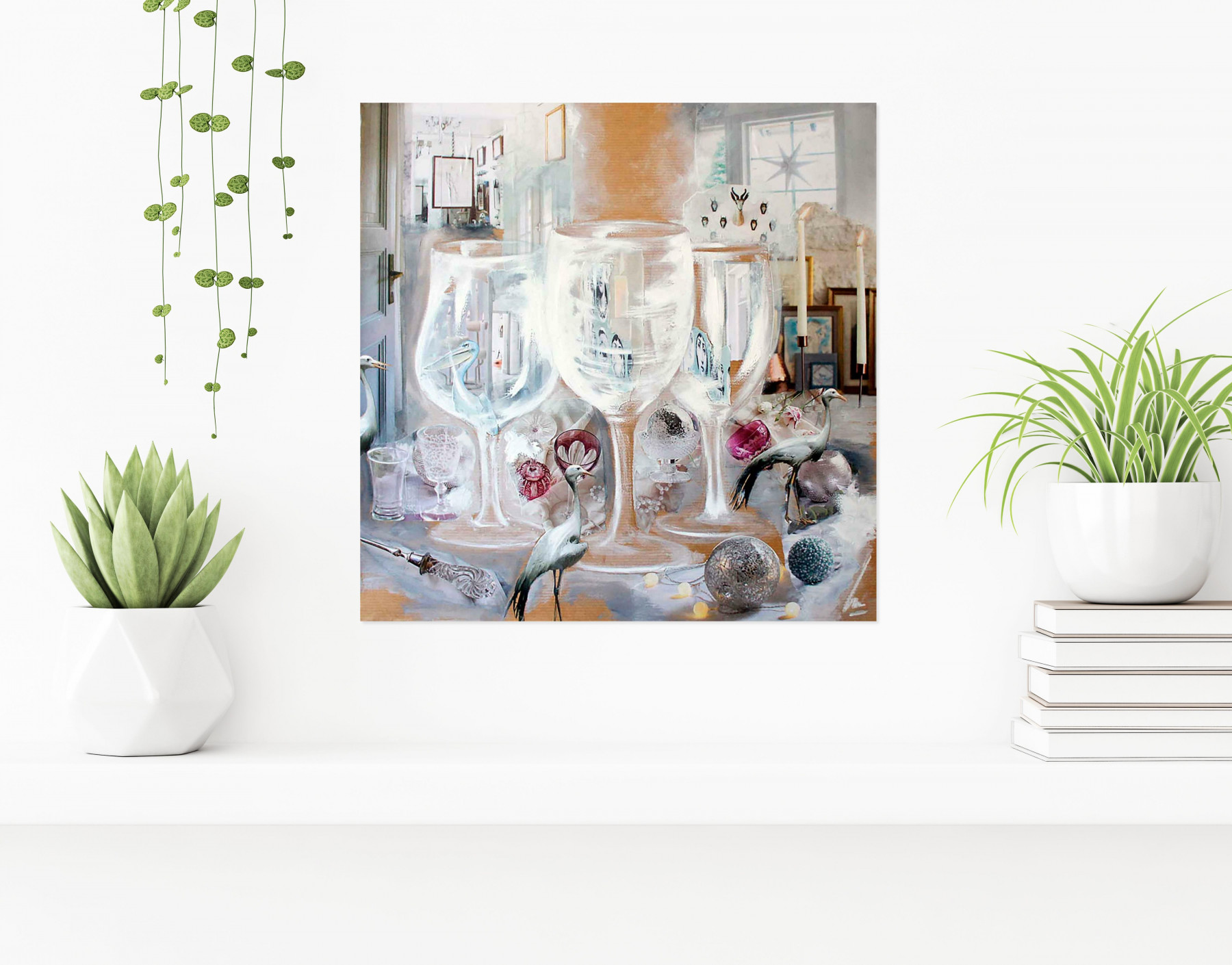 Nathalie Lemaître, Blanc de blanc, peinture - Galerie de vente et d’achat d’art contemporain en ligne Artalistic