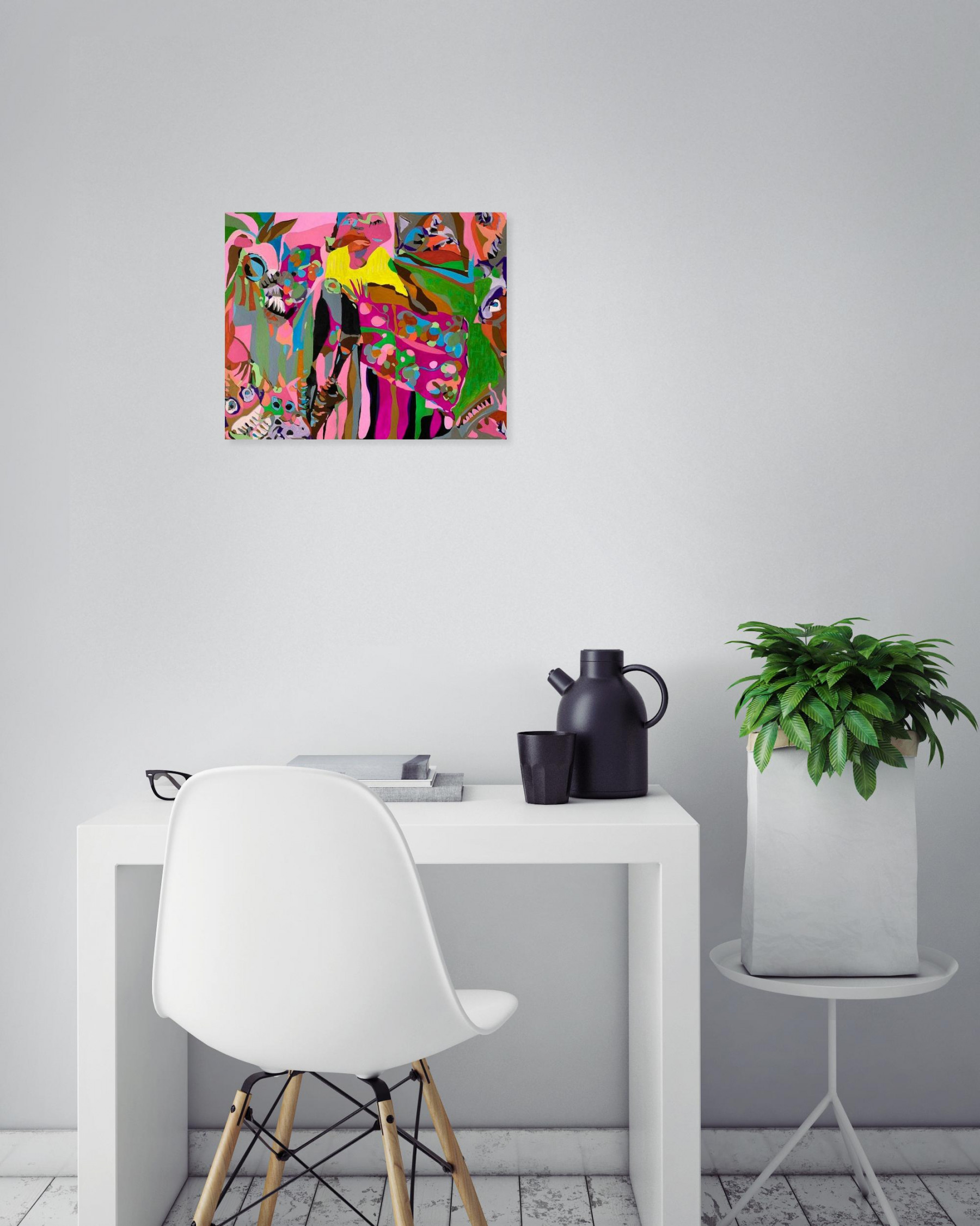 Philippe Fristch, La loi des séries, peinture - Galerie de vente et d’achat d’art contemporain en ligne Artalistic