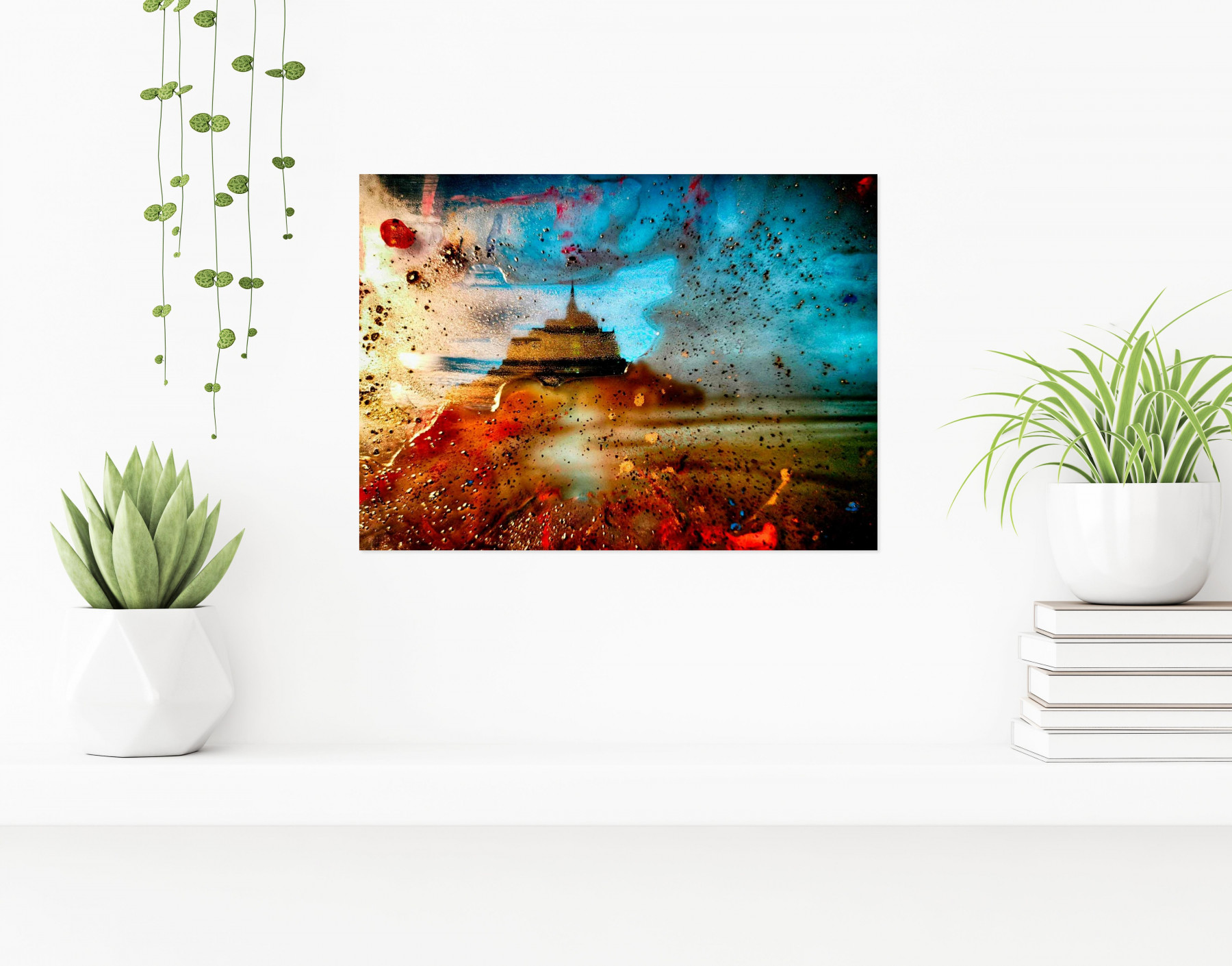 Arélec, Le mont saint michel, photo - Galerie de vente et d’achat d’art contemporain en ligne Artalistic