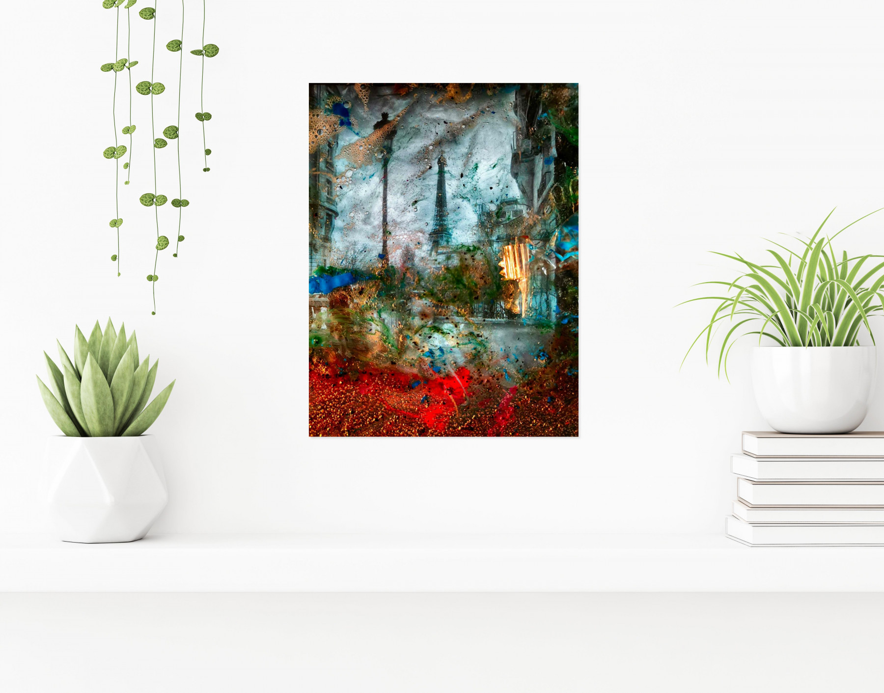 Arélec, Fin de journée à Paris, photo - Galerie de vente et d’achat d’art contemporain en ligne Artalistic