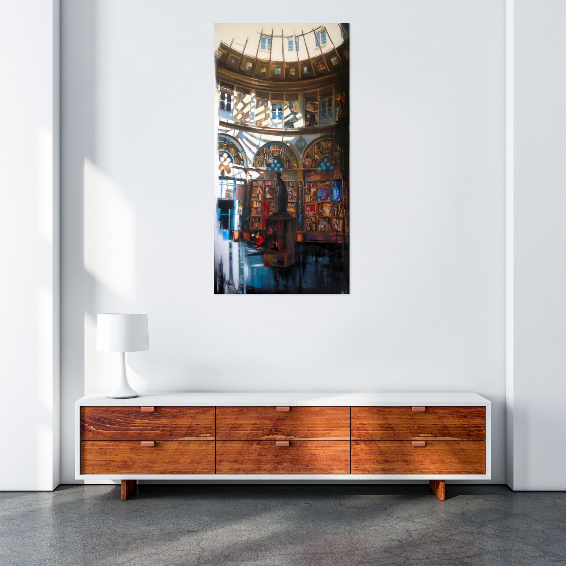 Nathalie Lemaître, Galerie Colbert, peinture - Galerie de vente et d’achat d’art contemporain en ligne Artalistic