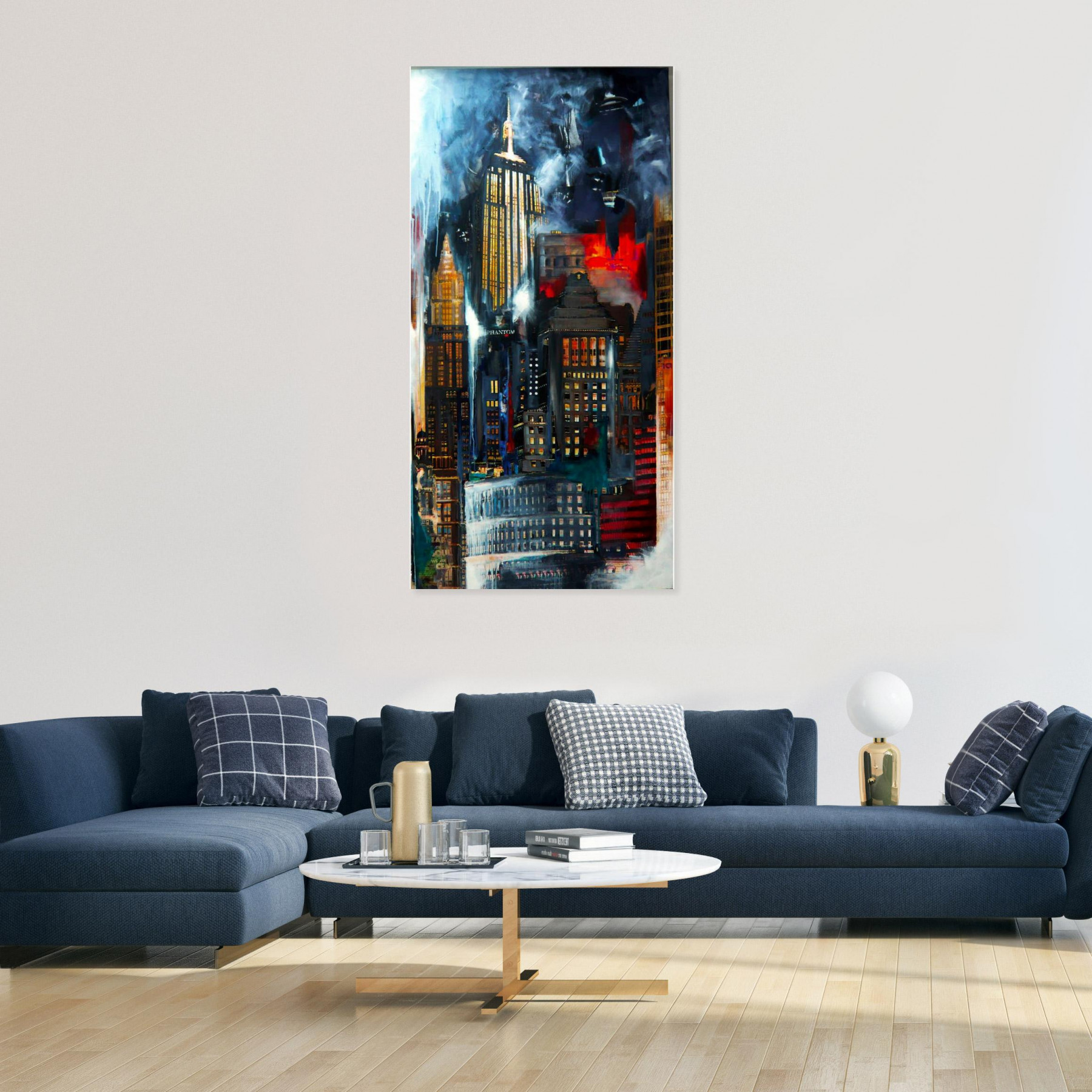 Nathalie Lemaitre, Batman circus, peinture - Galerie de vente et d’achat d’art contemporain en ligne Artalistic