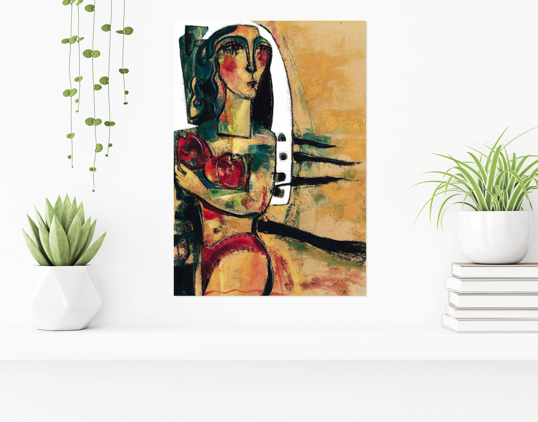 Laven Chegeni, Femme#5, peinture - Galerie de vente et d’achat d’art contemporain en ligne Artalistic