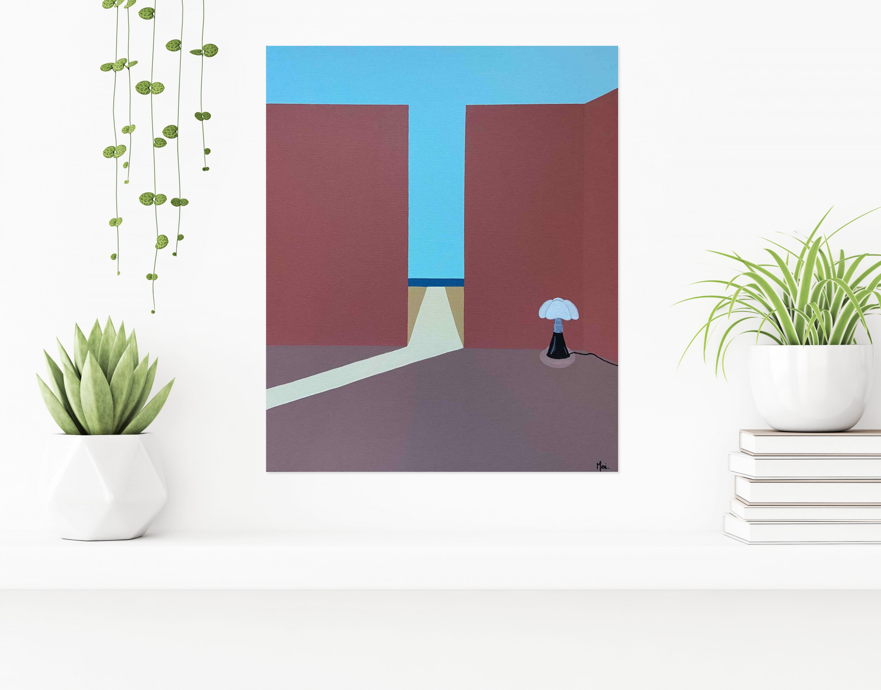 Moi., Illusione i libertà, peinture - Galerie de vente et d’achat d’art contemporain en ligne Artalistic