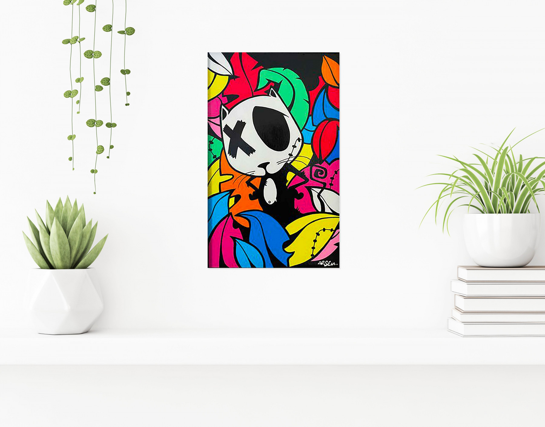 Arsen, effeuillage, peinture - Galerie de vente et d’achat d’art contemporain en ligne Artalistic