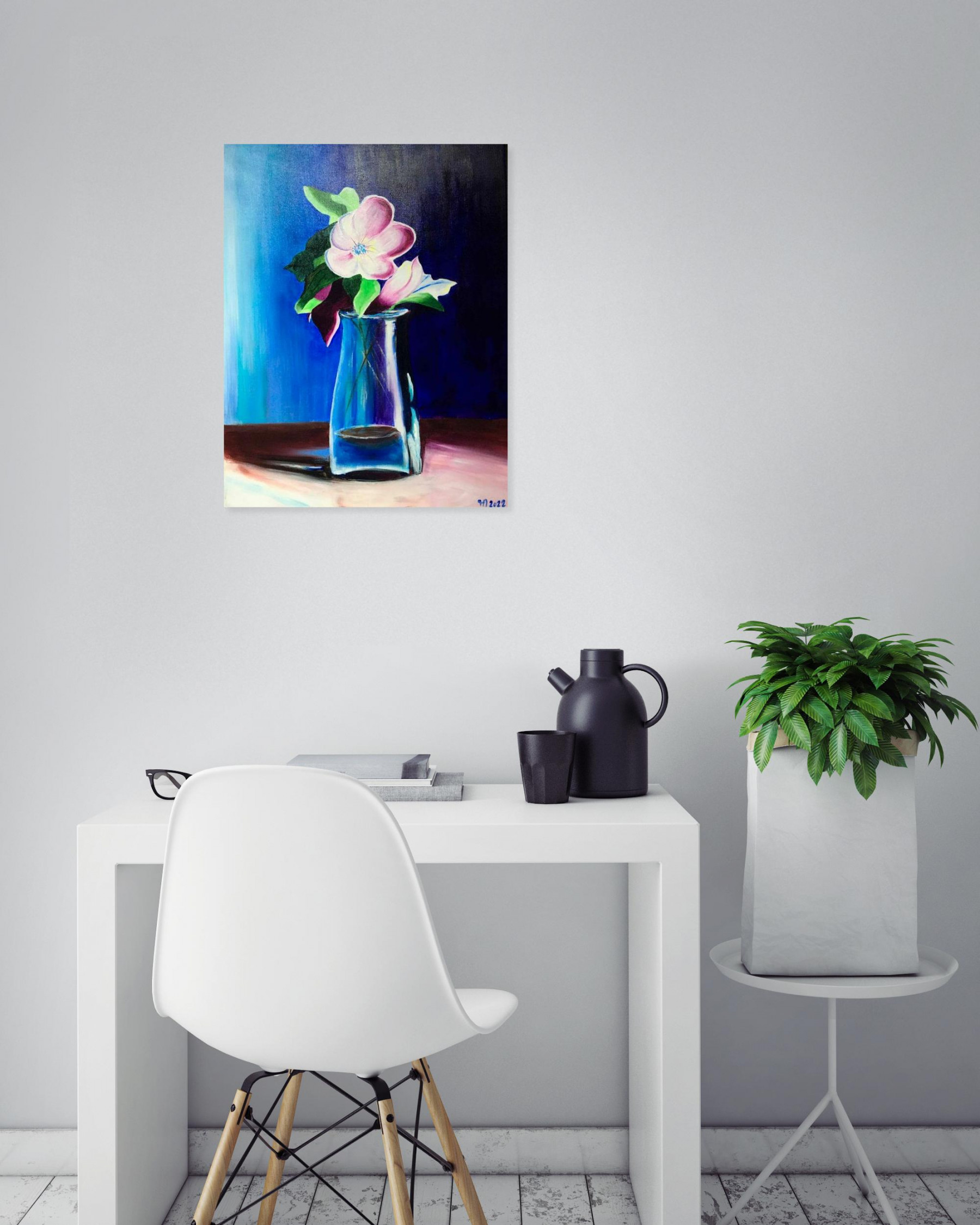 Françoise Augustine, Elégance, peinture - Galerie de vente et d’achat d’art contemporain en ligne Artalistic