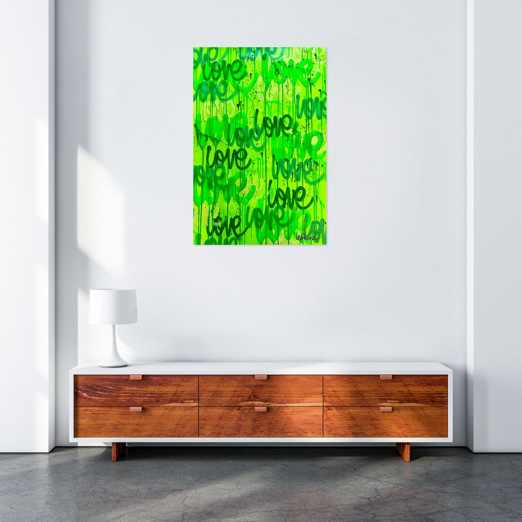La pointe, Wakato, peinture - Galerie de vente et d’achat d’art contemporain en ligne Artalistic