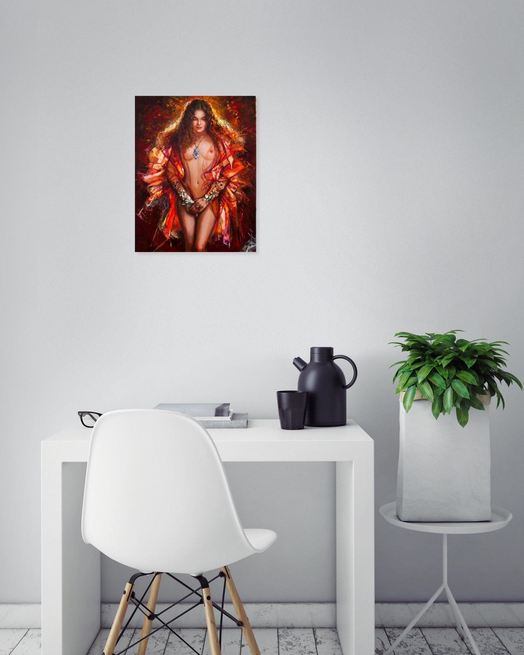 Svetlana Yaseneva, Admiring harmony, peinture - Galerie de vente et d’achat d’art contemporain en ligne Artalistic