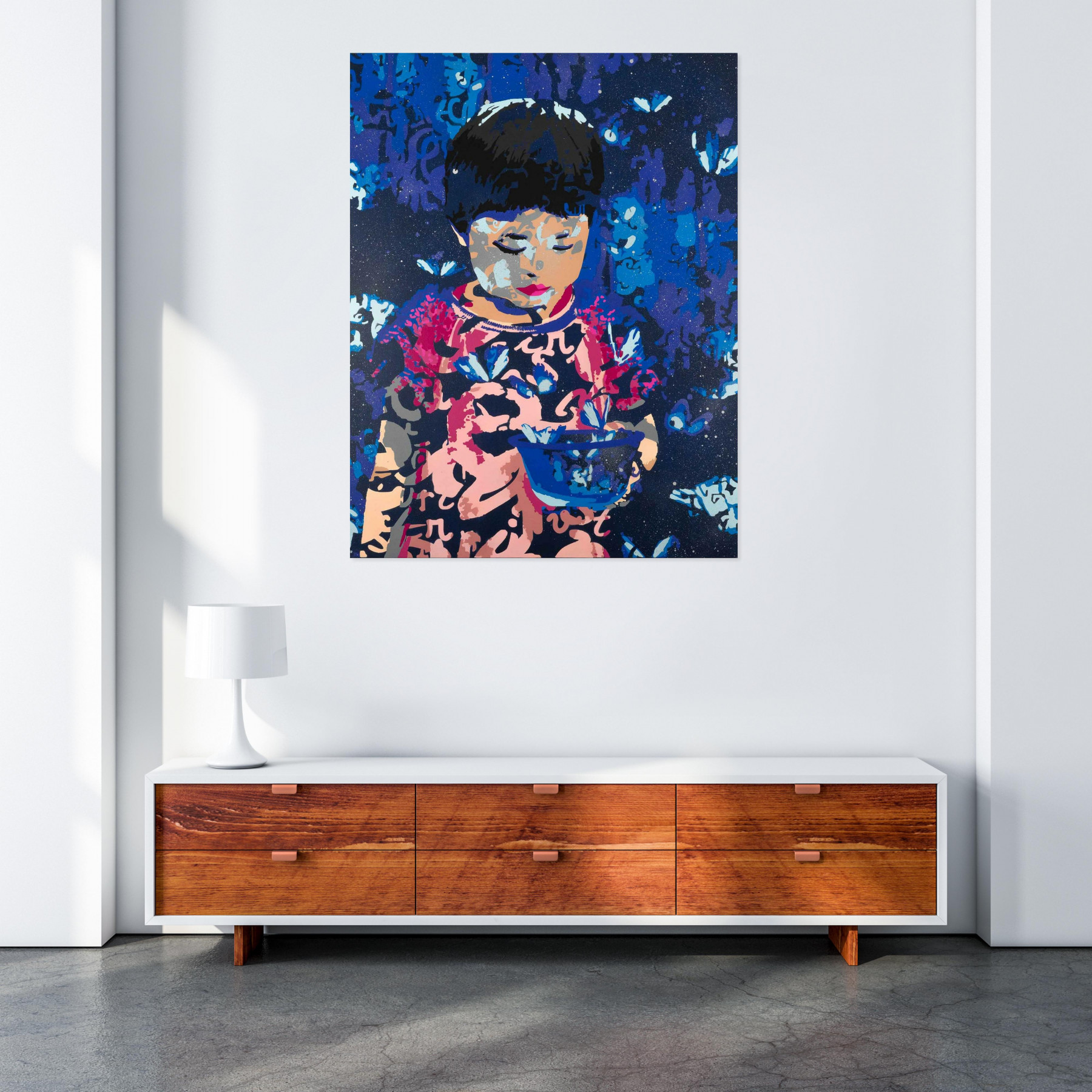 Lucie Lith, l'espoir, peinture - Galerie de vente et d’achat d’art contemporain en ligne Artalistic