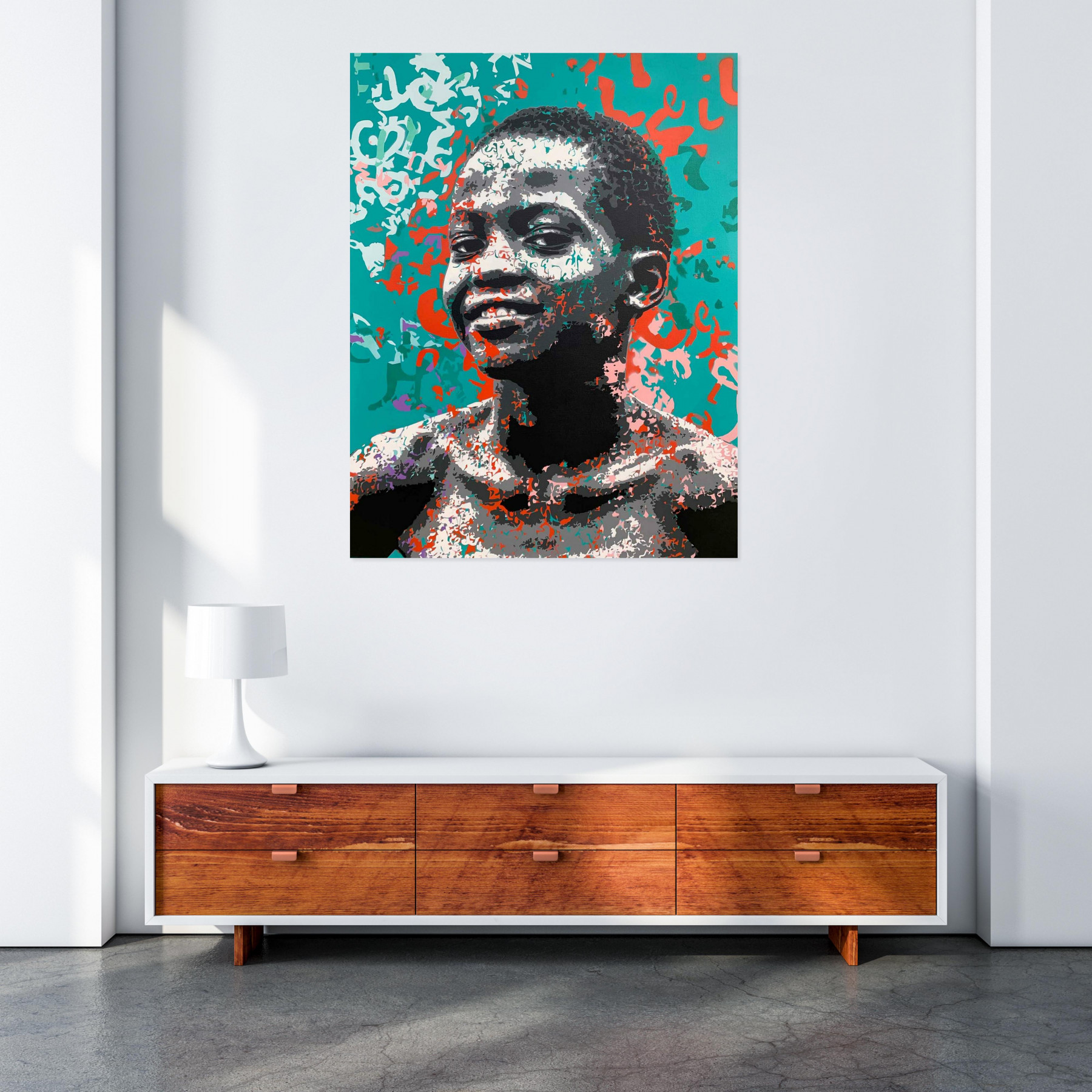 Lucie Lith, Happy, peinture - Galerie de vente et d’achat d’art contemporain en ligne Artalistic
