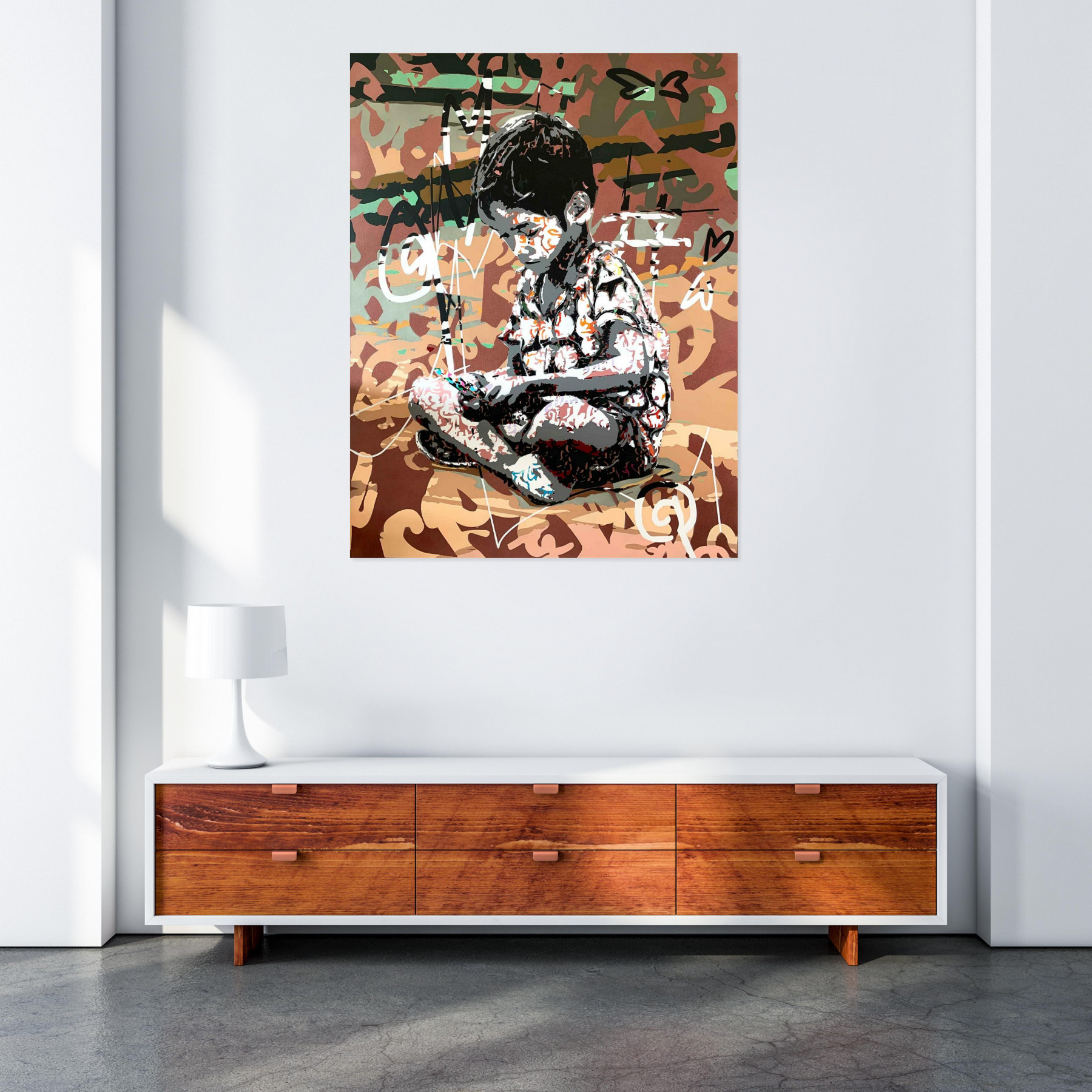 Lucie Lith, candy phone, peinture - Galerie de vente et d’achat d’art contemporain en ligne Artalistic