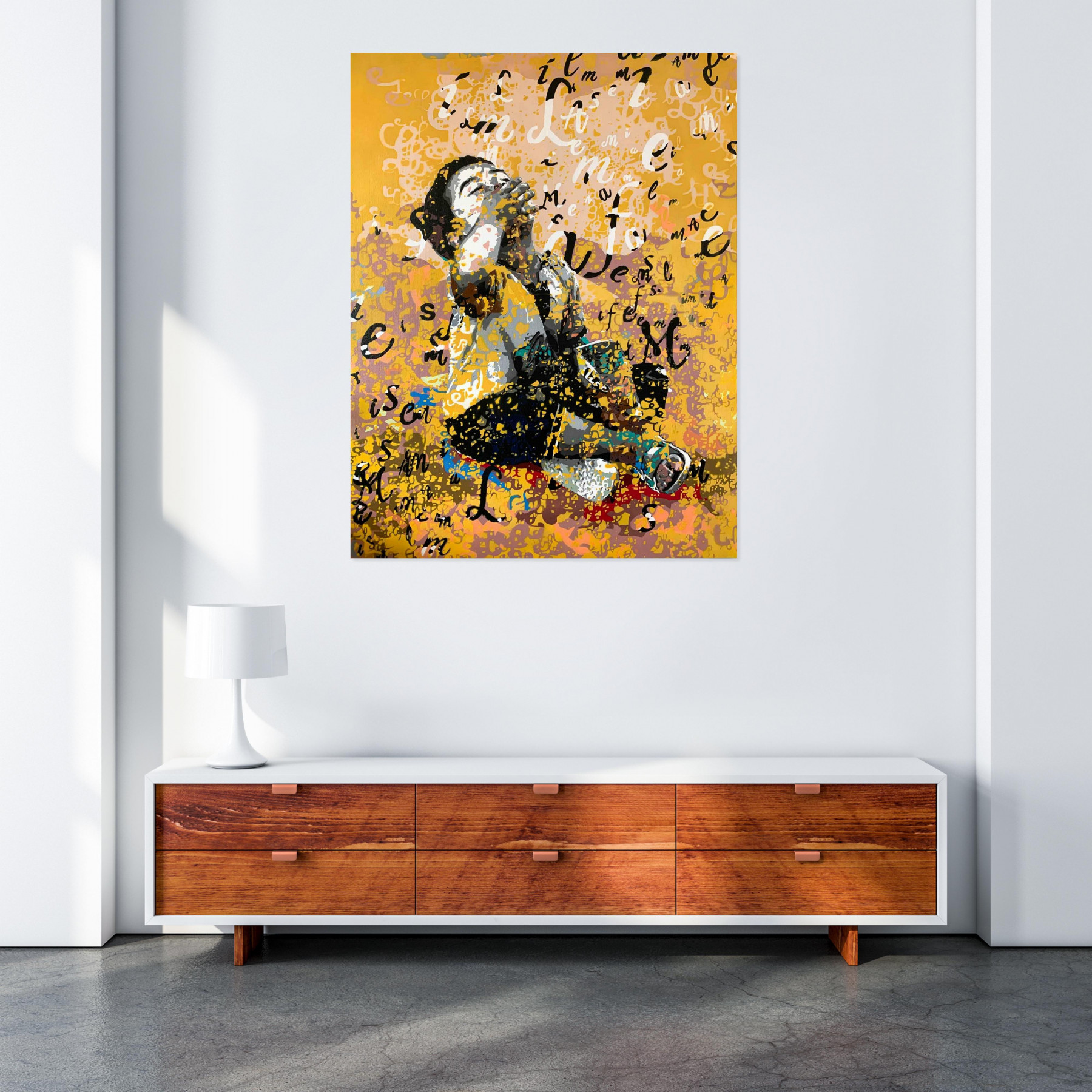 Lucie Lith, Life is miam, peinture - Galerie de vente et d’achat d’art contemporain en ligne Artalistic