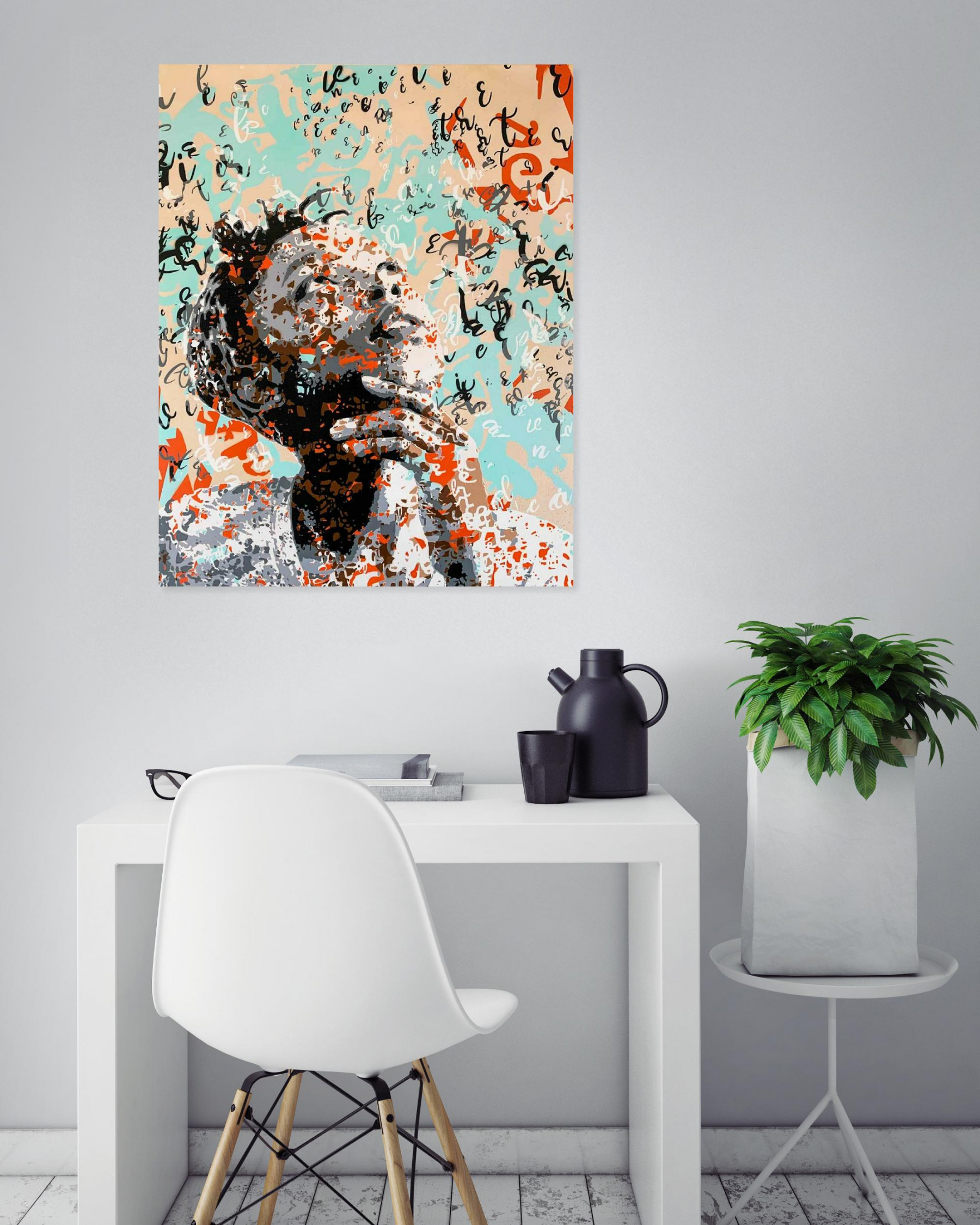 Lucie Lith, Autour de moi, peinture - Galerie de vente et d’achat d’art contemporain en ligne Artalistic