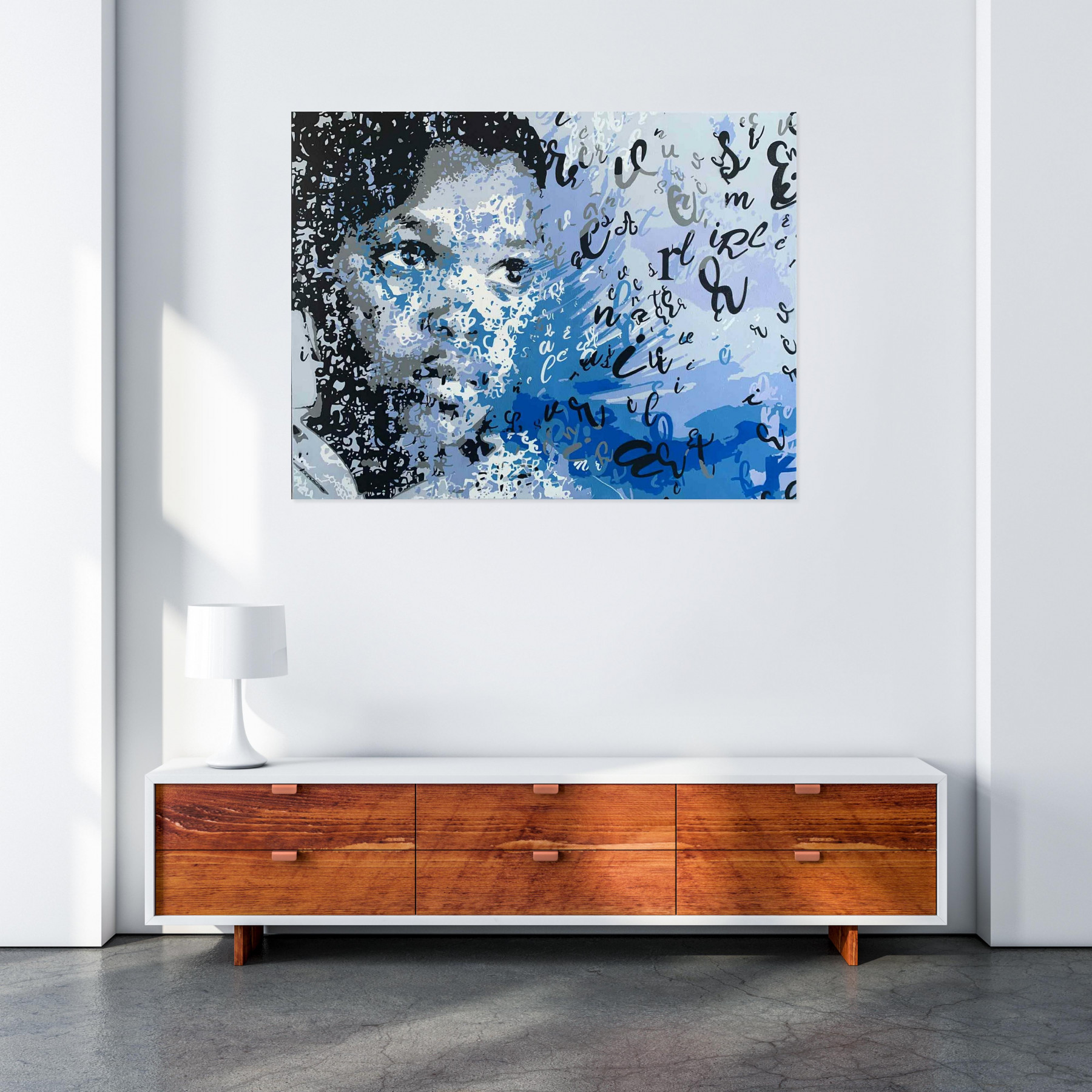 Lucie Lith, La fuite, peinture - Galerie de vente et d’achat d’art contemporain en ligne Artalistic