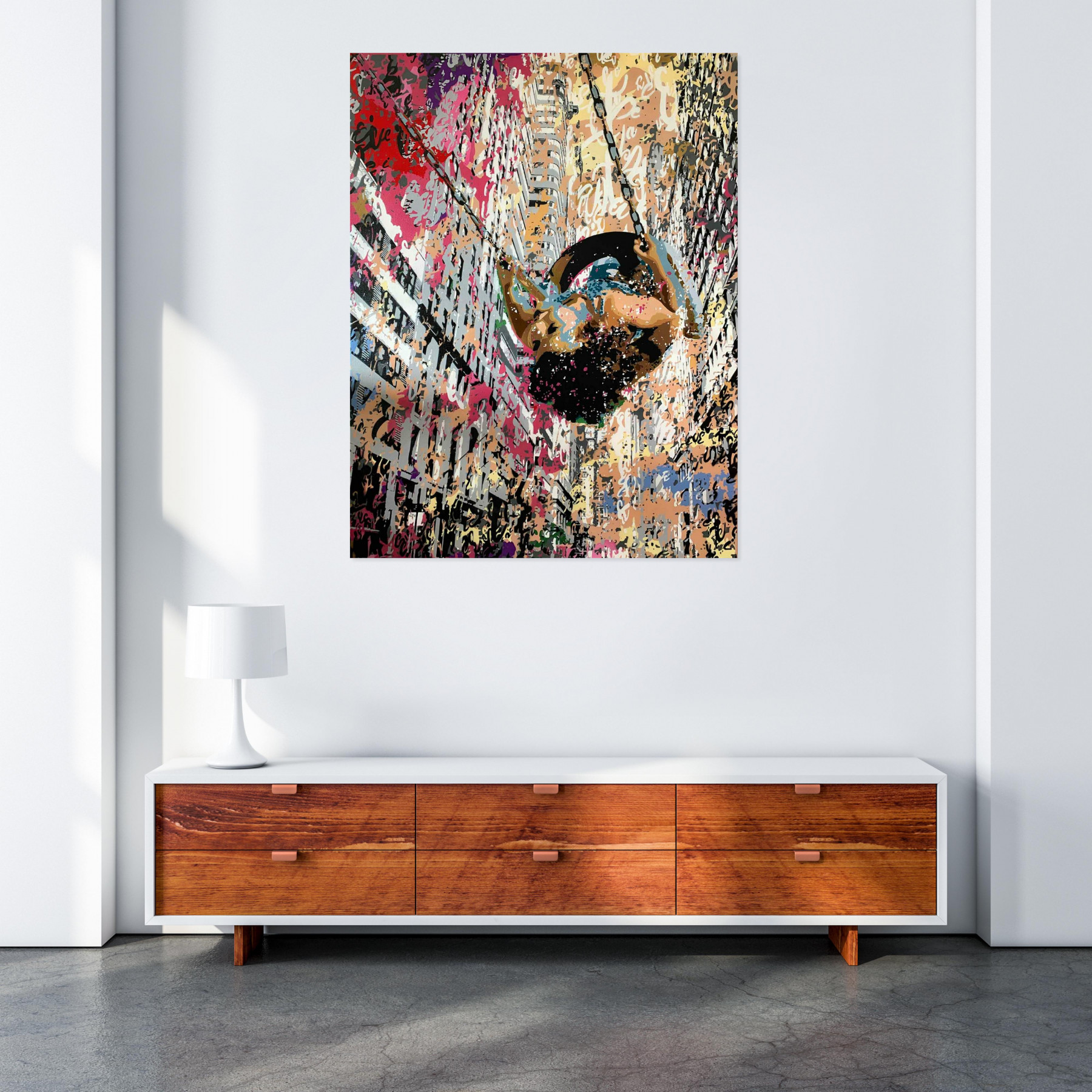 Lucie Lith, Swing parade, peinture - Galerie de vente et d’achat d’art contemporain en ligne Artalistic