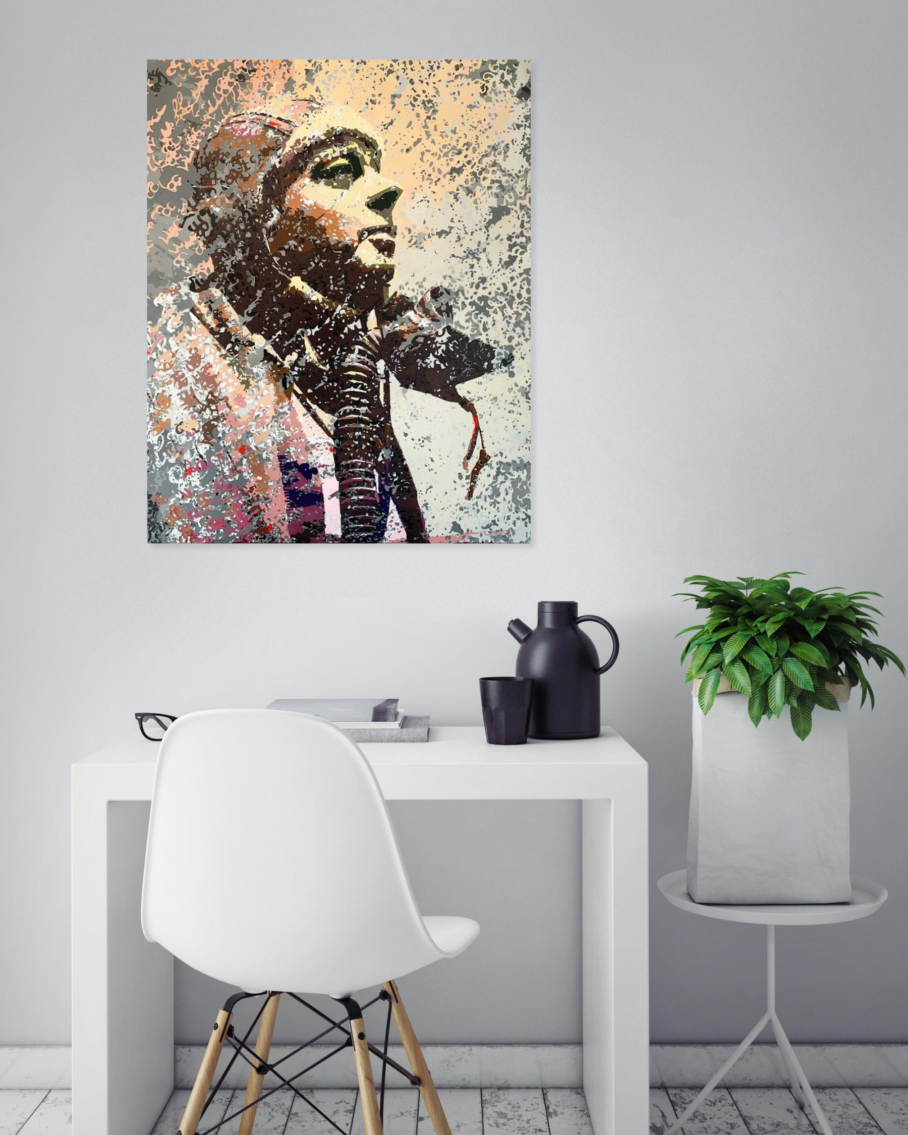 Lucie Lith, On ne voit bien qu'avec le coeur, peinture - Galerie de vente et d’achat d’art contemporain en ligne Artalistic