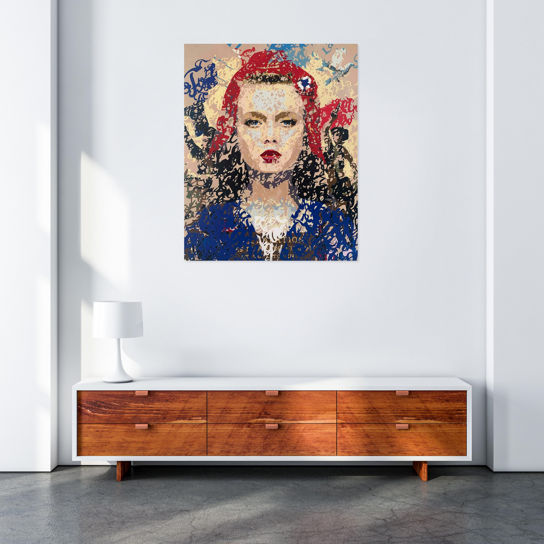 Lucie Lith, Allons enfants, peinture - Galerie de vente et d’achat d’art contemporain en ligne Artalistic