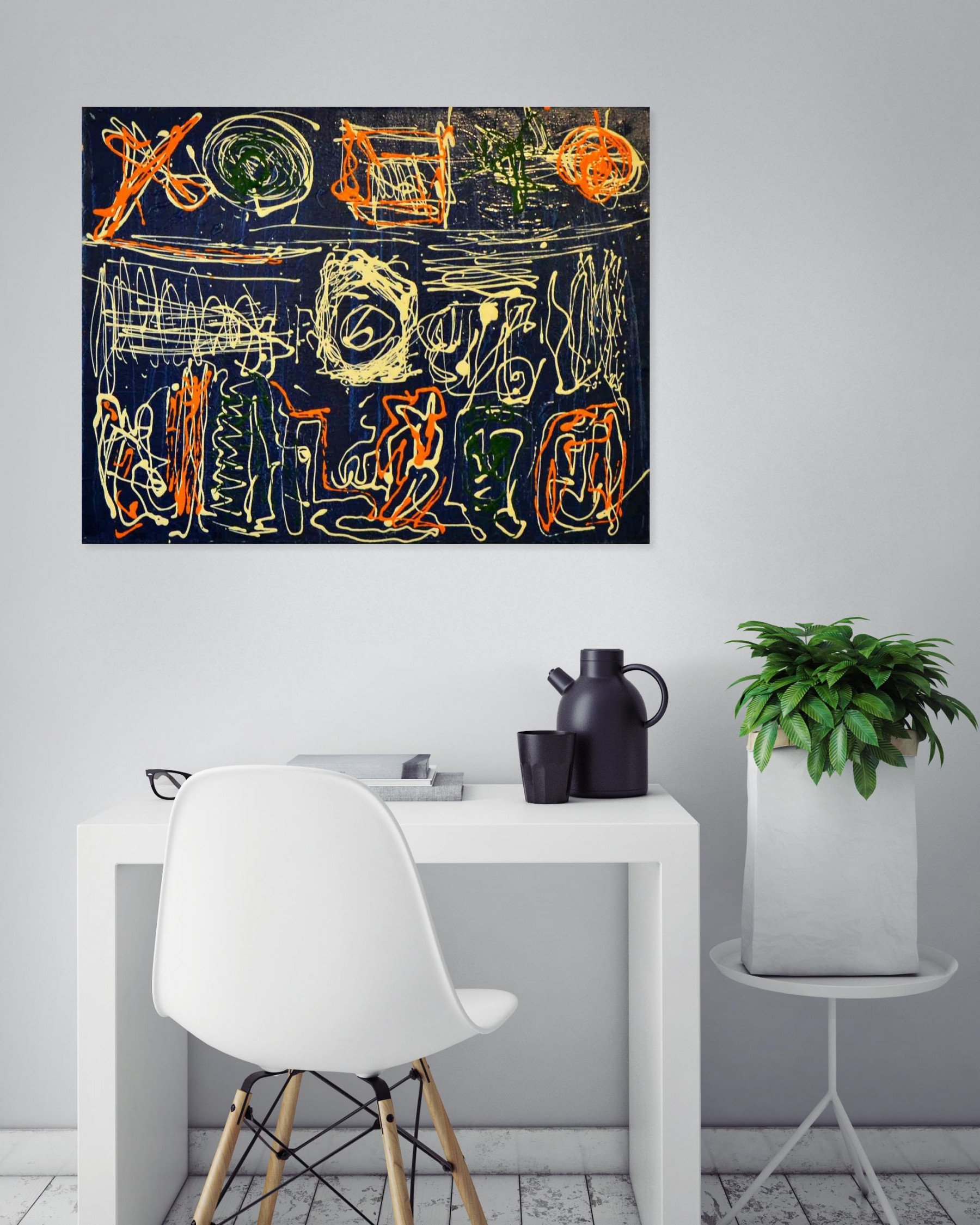 Chambriard, Jeans 2, peinture - Galerie de vente et d’achat d’art contemporain en ligne Artalistic