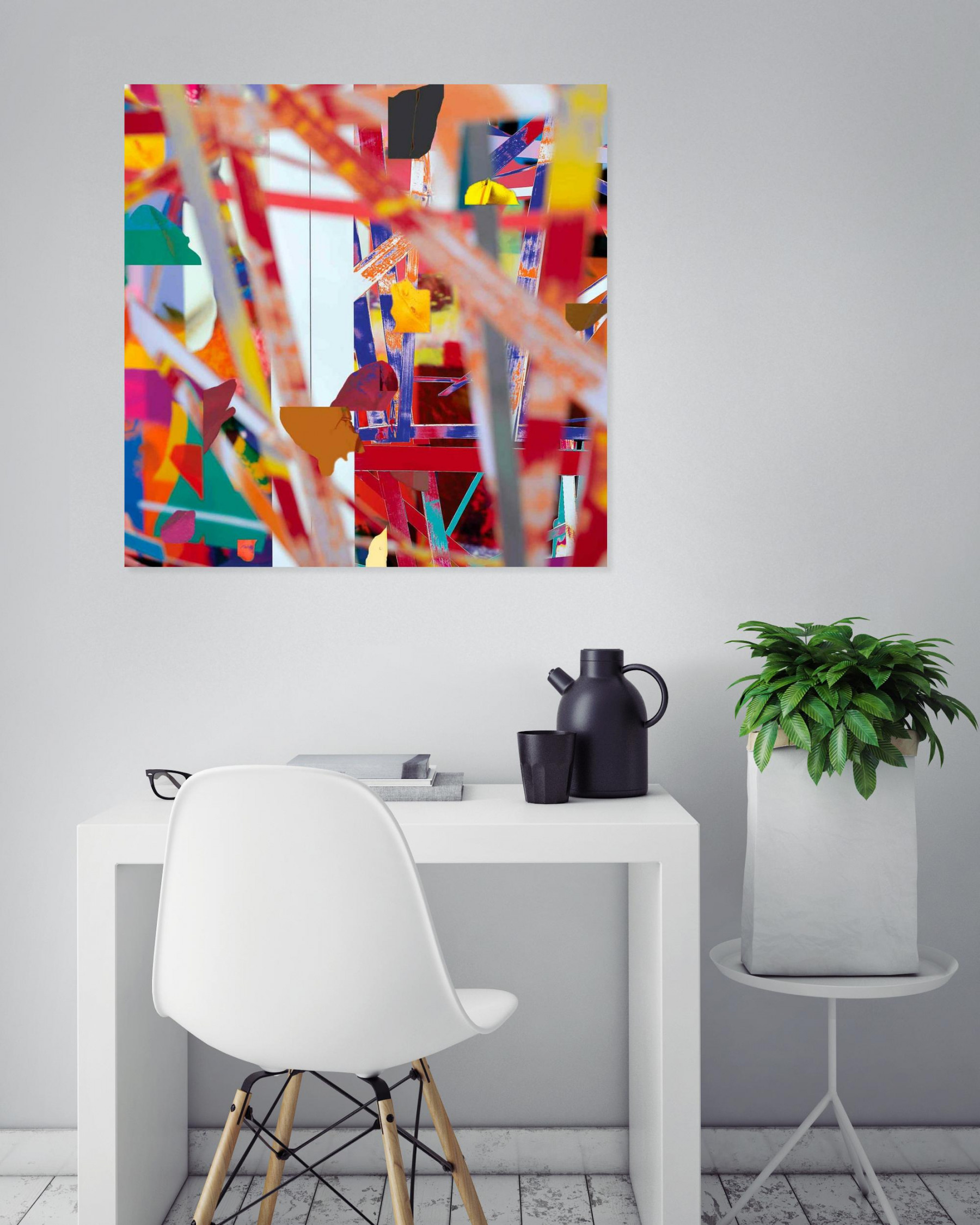Jacques Vandamme, Assemblage 22t12, photo - Galerie de vente et d’achat d’art contemporain en ligne Artalistic
