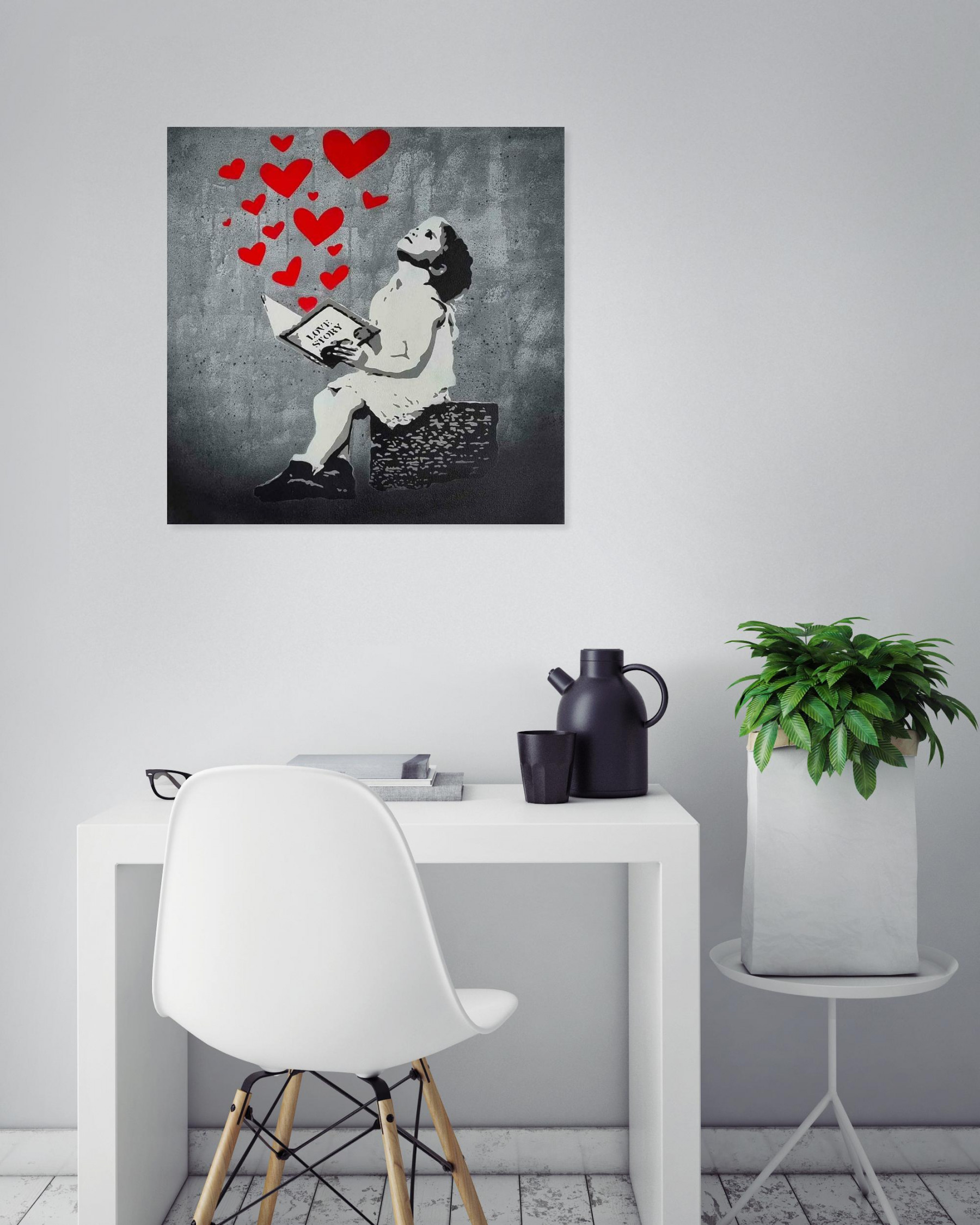 Asko Art, Love story, peinture - Galerie de vente et d’achat d’art contemporain en ligne Artalistic