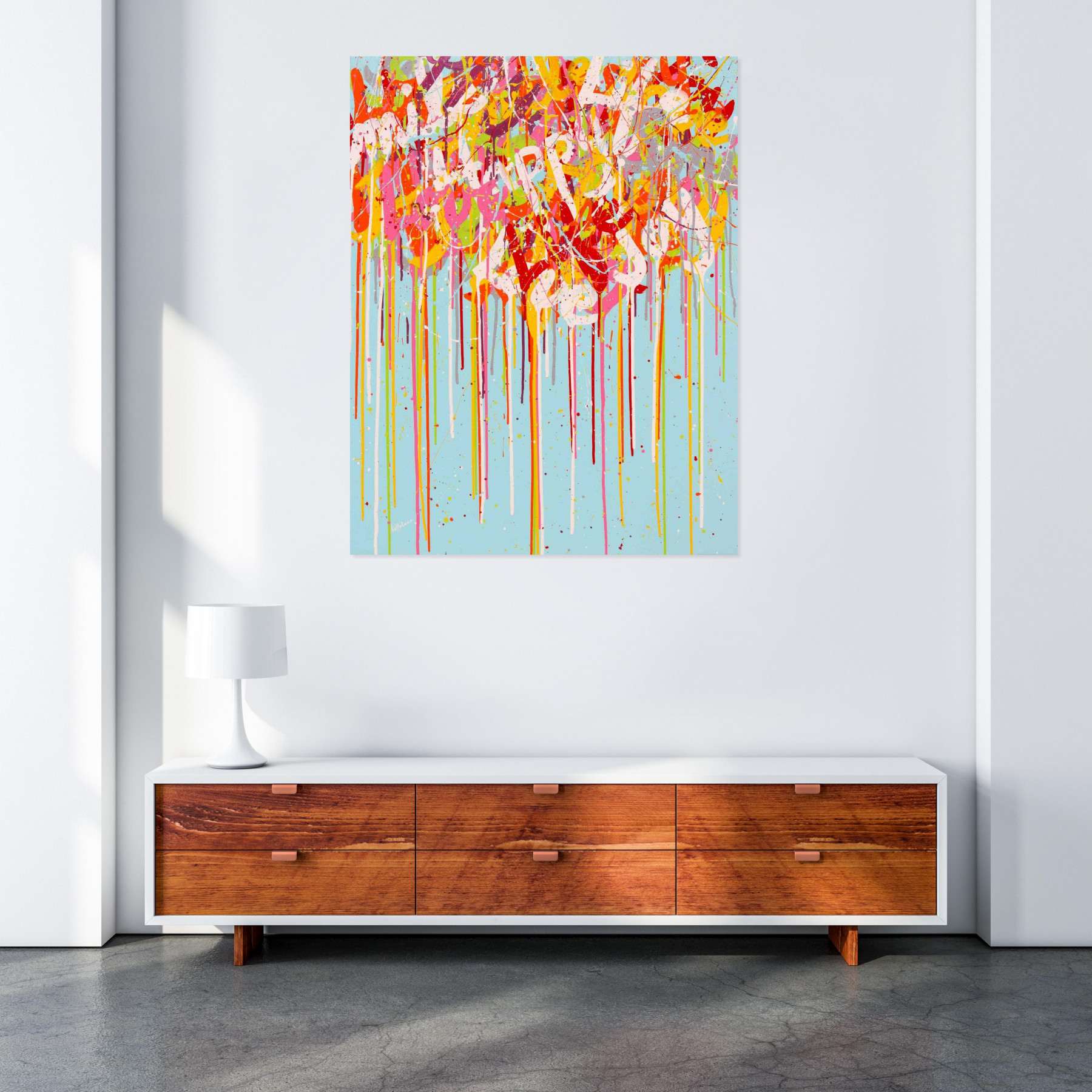 Isabelle Pelletane, Happy life, peinture - Galerie de vente et d’achat d’art contemporain en ligne Artalistic