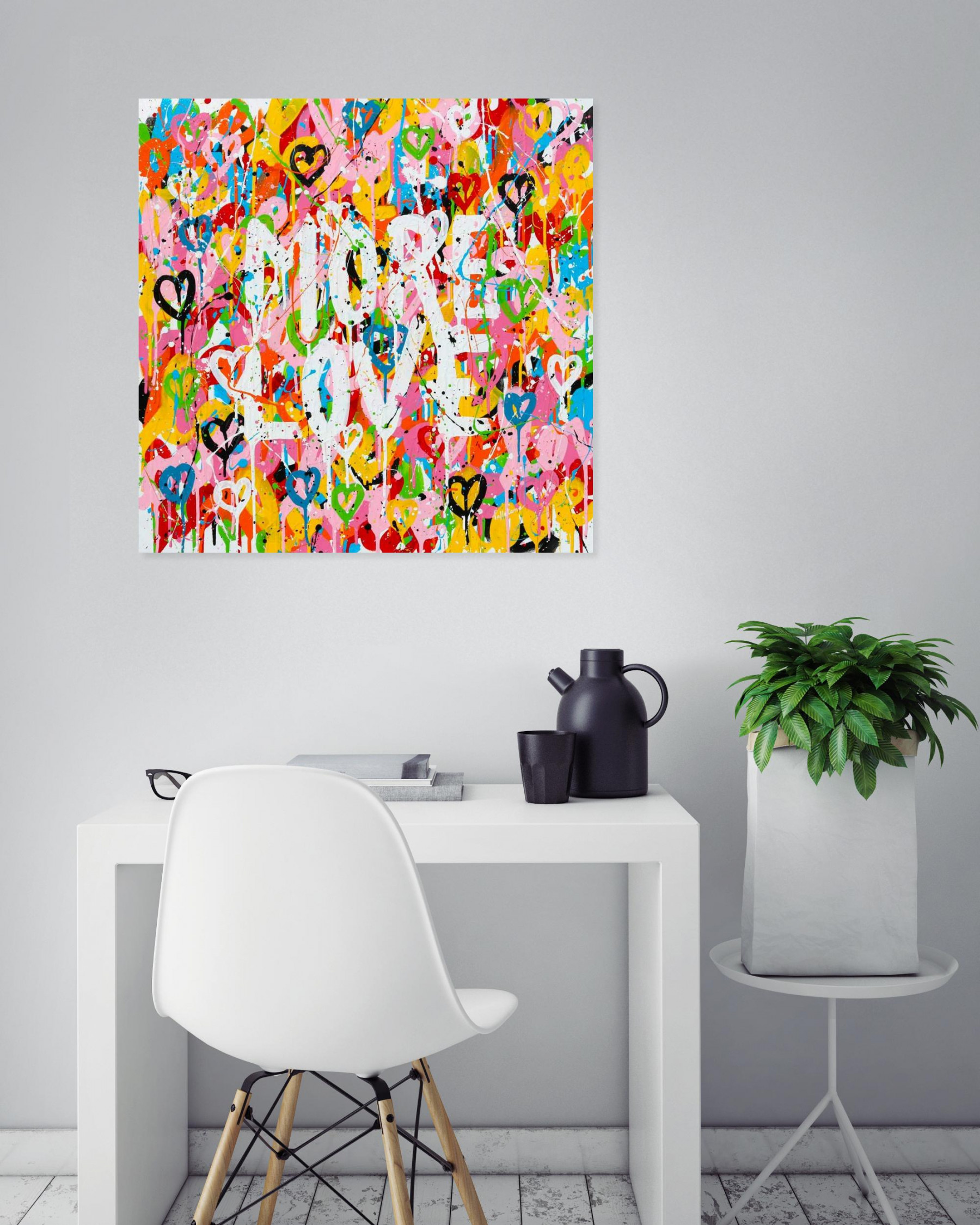 Isabelle Pelletane, More love, peinture - Galerie de vente et d’achat d’art contemporain en ligne Artalistic