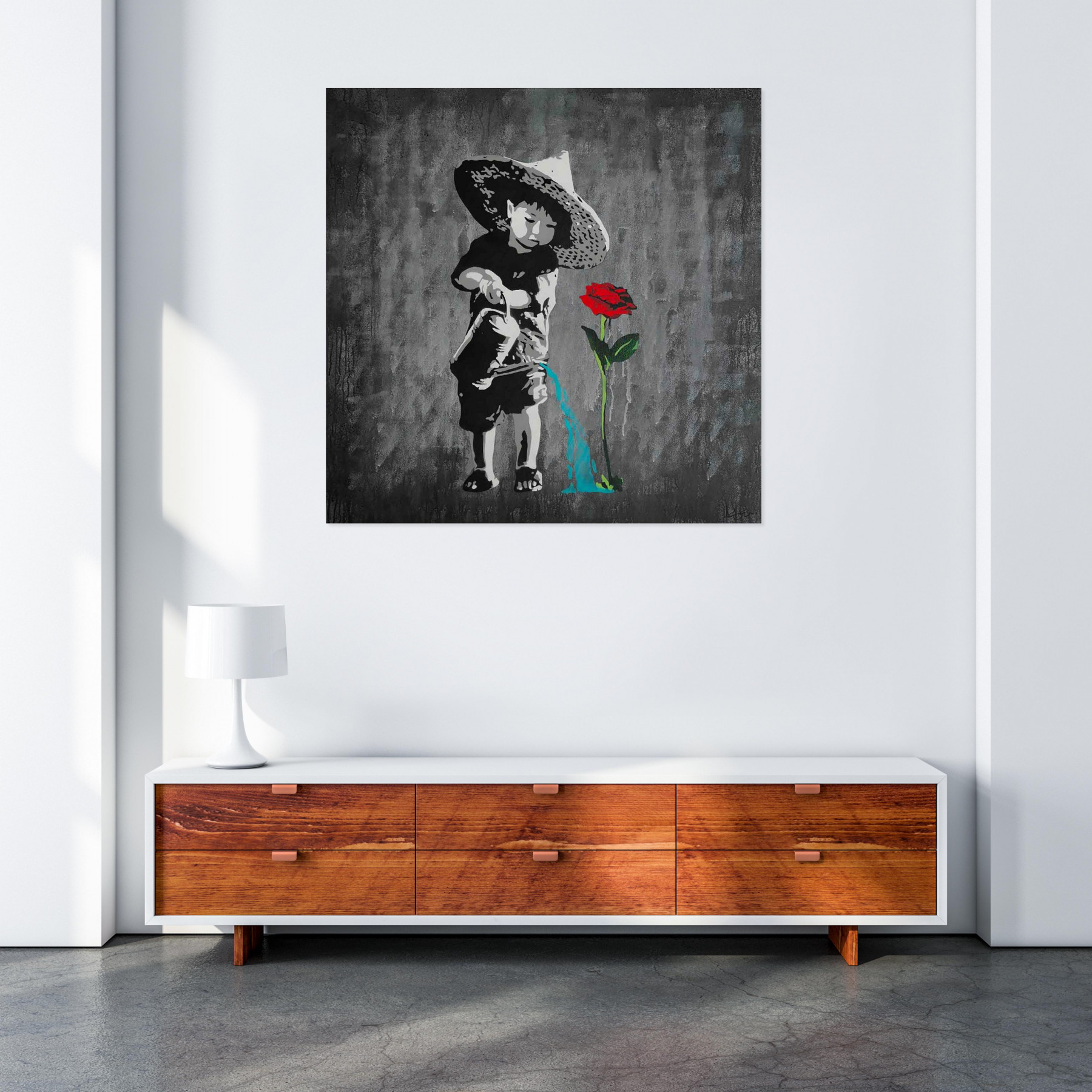 Asko Art, Never give up, peinture - Galerie de vente et d’achat d’art contemporain en ligne Artalistic