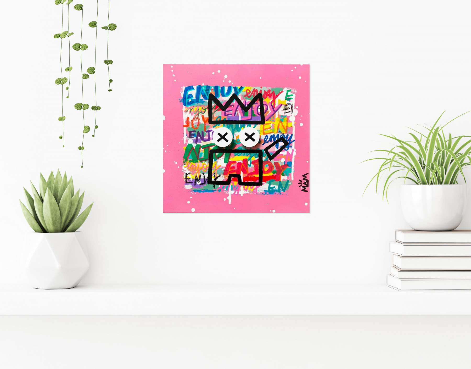 Mam, enjoy, peinture - Galerie de vente et d’achat d’art contemporain en ligne Artalistic
