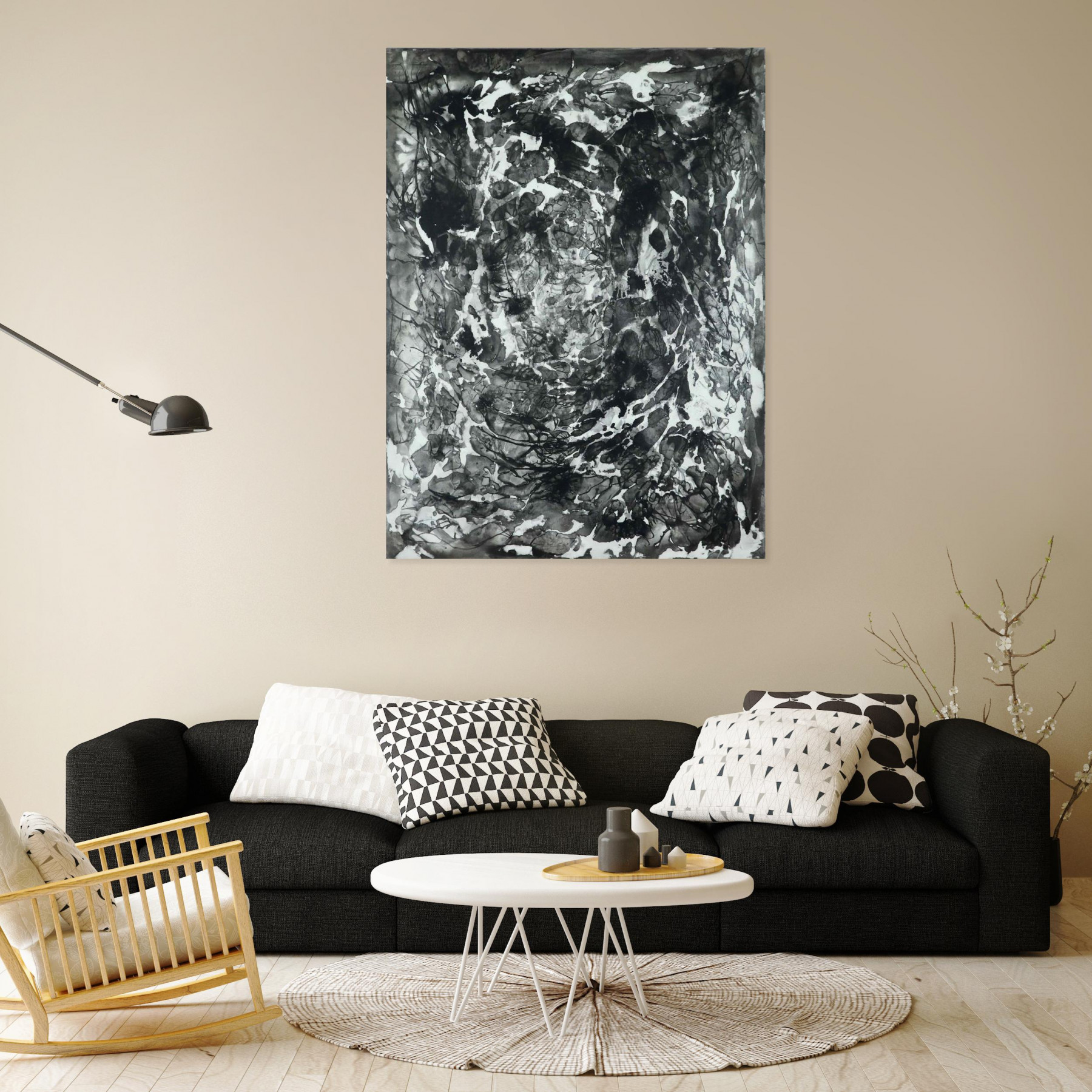 Jérémy Jacquin, Hypnagogy 1, peinture - Galerie de vente et d’achat d’art contemporain en ligne Artalistic