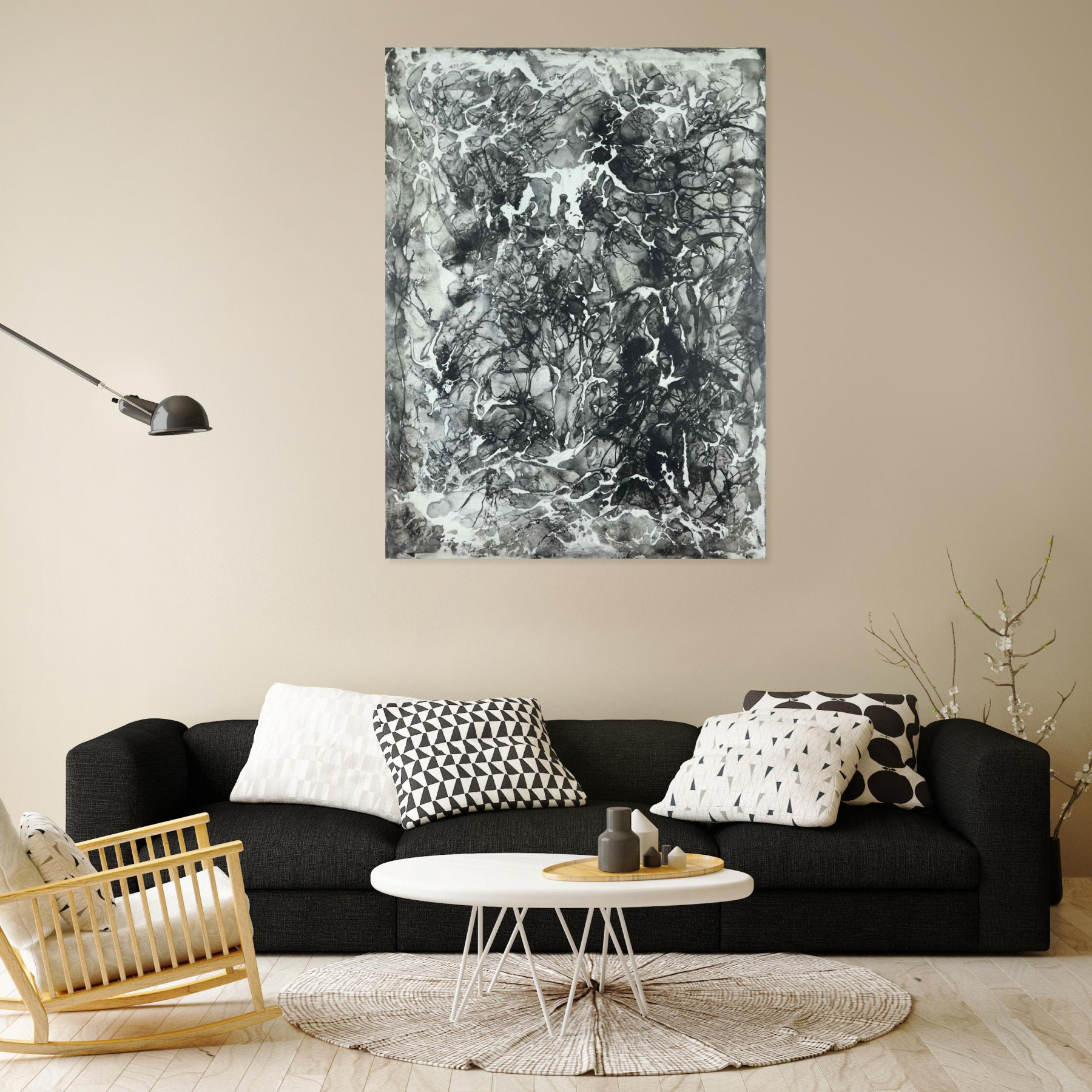 Jérémy Jacquin, Hypnagogy 2, peinture - Galerie de vente et d’achat d’art contemporain en ligne Artalistic