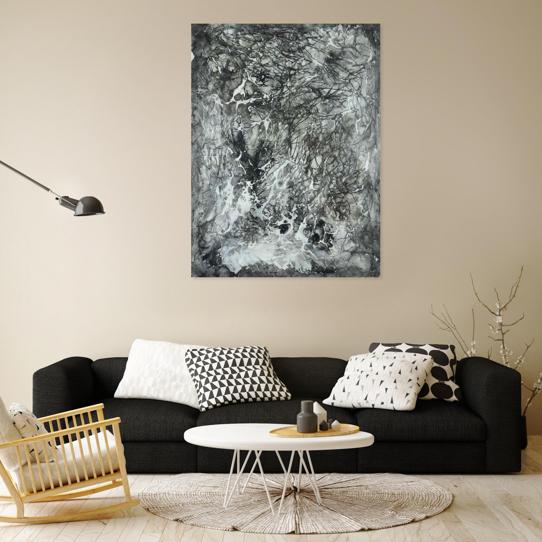 Jérémy Jacquin, Hypnagogy 3, peinture - Galerie de vente et d’achat d’art contemporain en ligne Artalistic