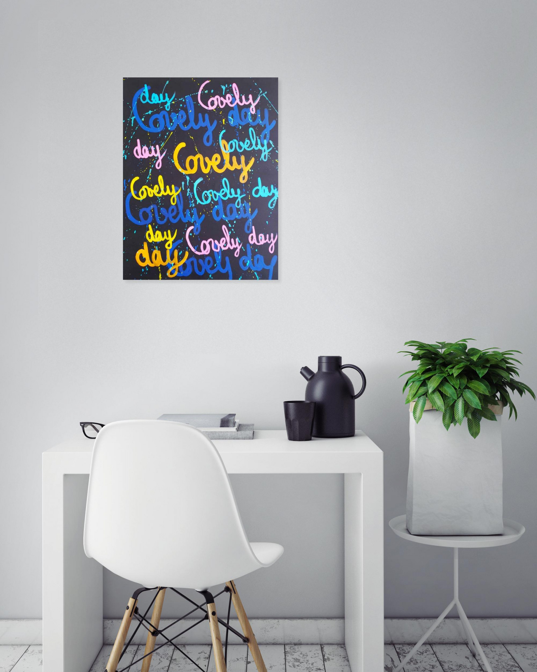 Charlie, Lovely day, peinture - Galerie de vente et d’achat d’art contemporain en ligne Artalistic